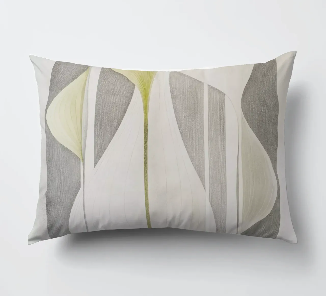 Botanic abstract decorative cushion by Imagine