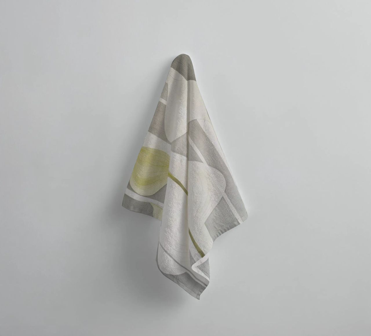 Astratto botanico asciugamano da bagno da Imagine