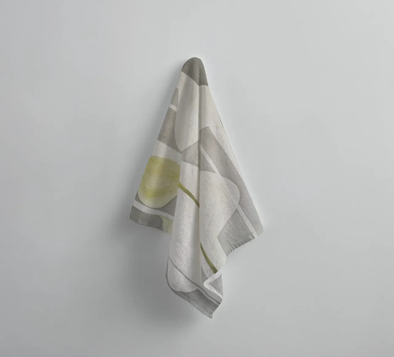 Botanic abstract towel by Imagine