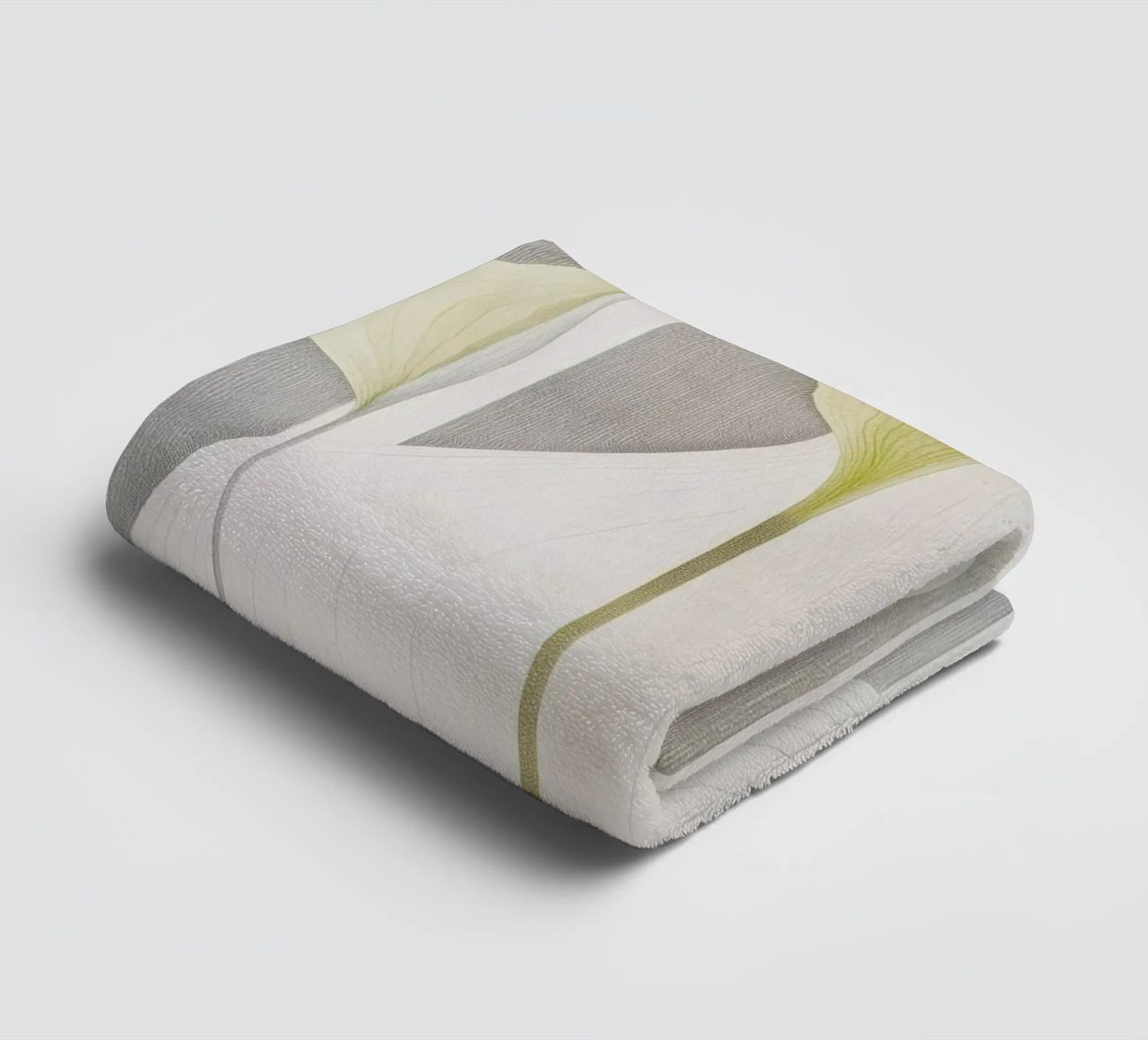 Astratto botanico asciugamano da bagno da Imagine