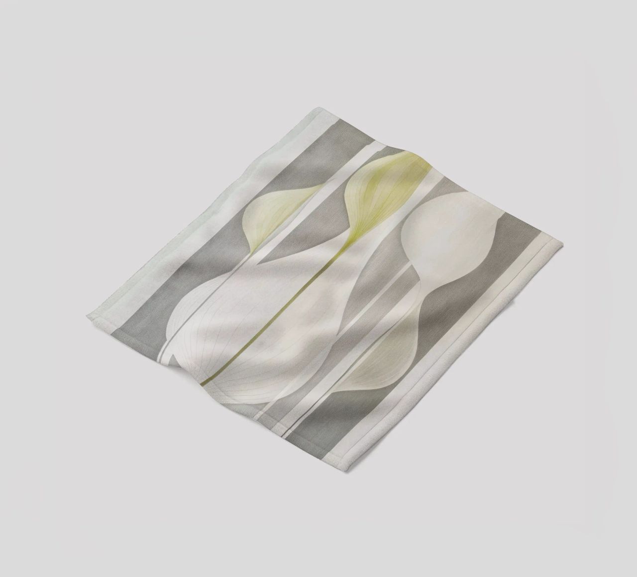 Astratto botanico coperta in pile da Imagine