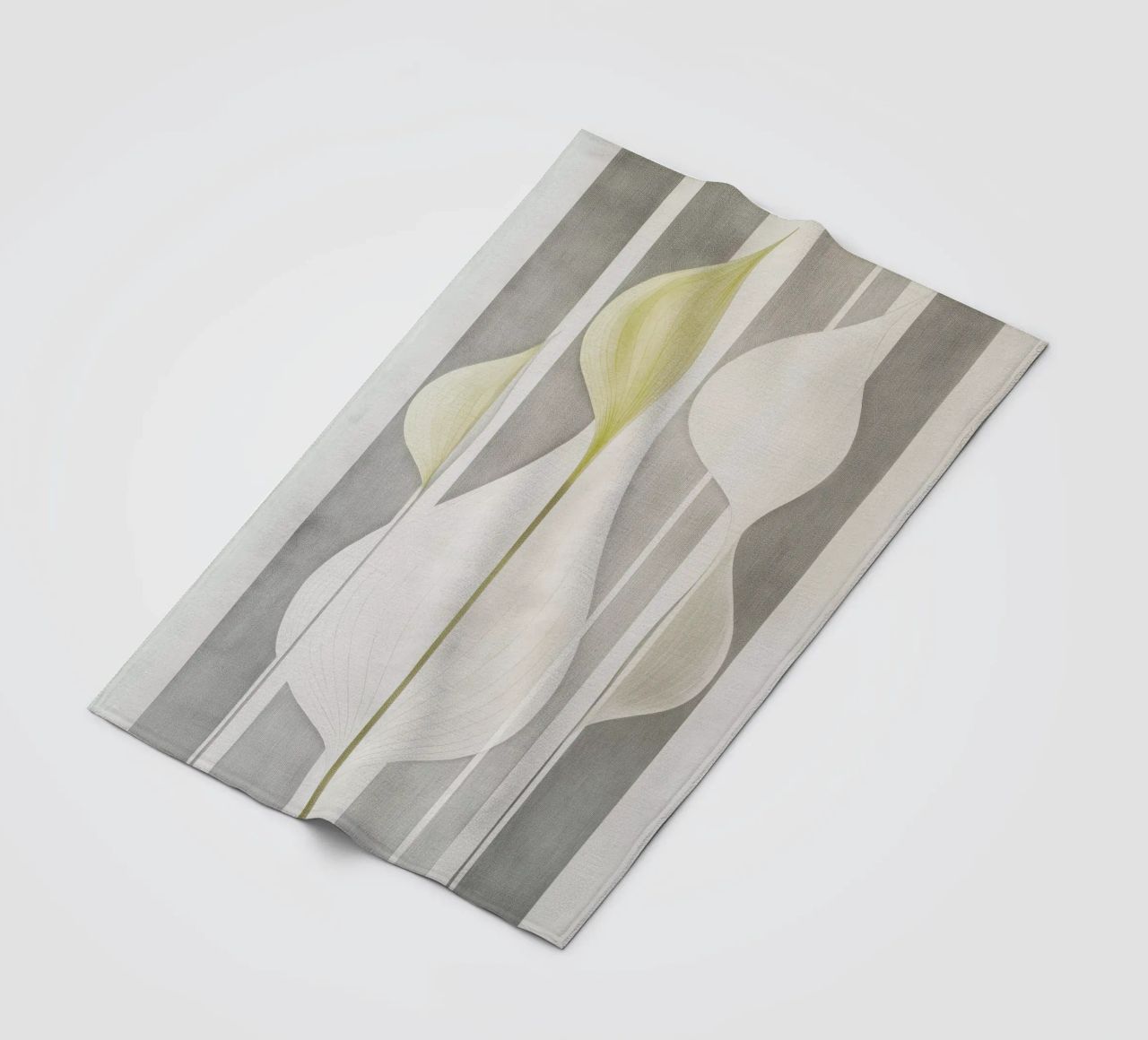 Astratto botanico coperta in pile da Imagine