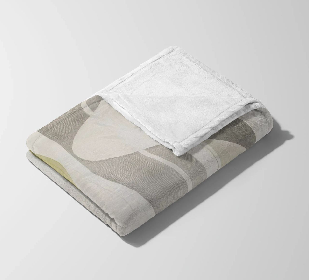 Astratto botanico coperta in pile da Imagine