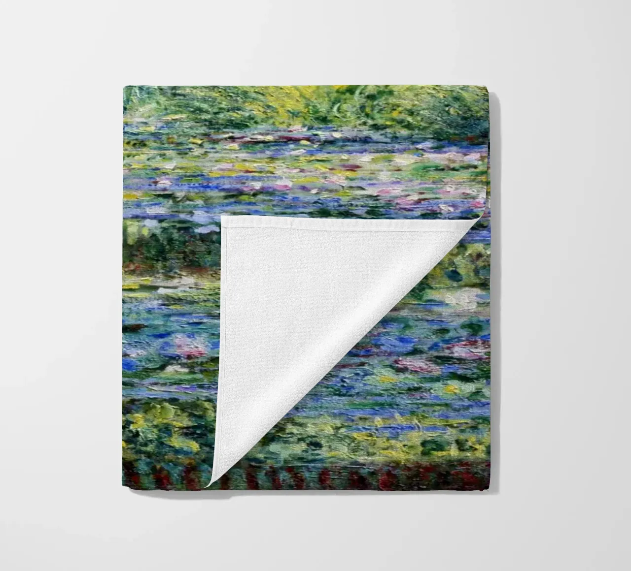 Claude Monet - Ninfee e ponte giapponese telo mare da Jolie Prints