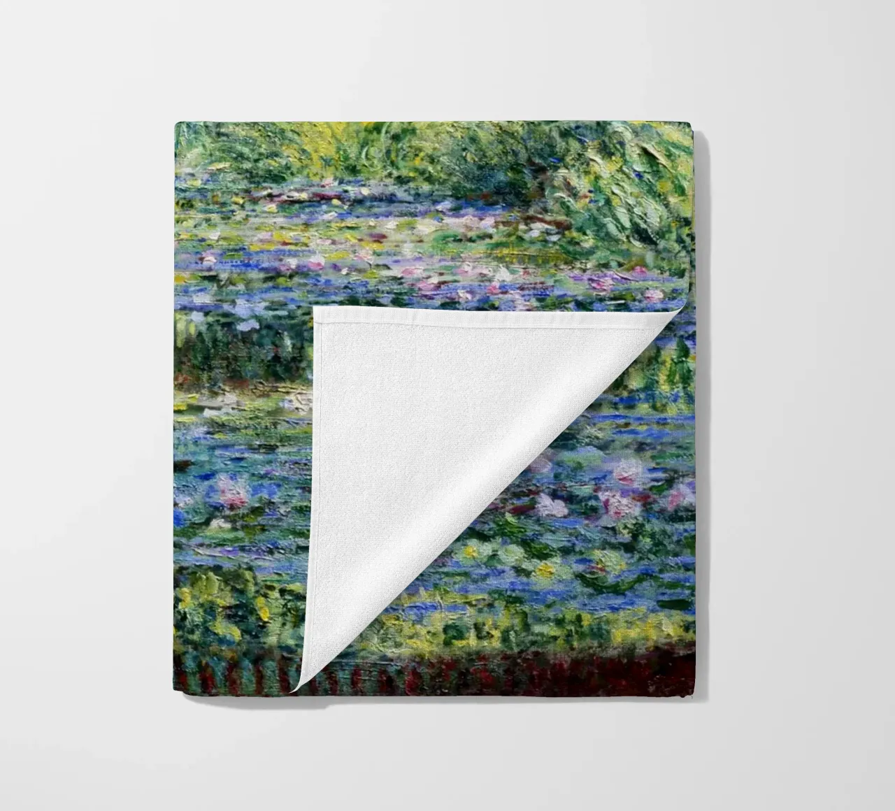 Claude Monet - Ninfee e ponte giapponese telo mare da Jolie Prints