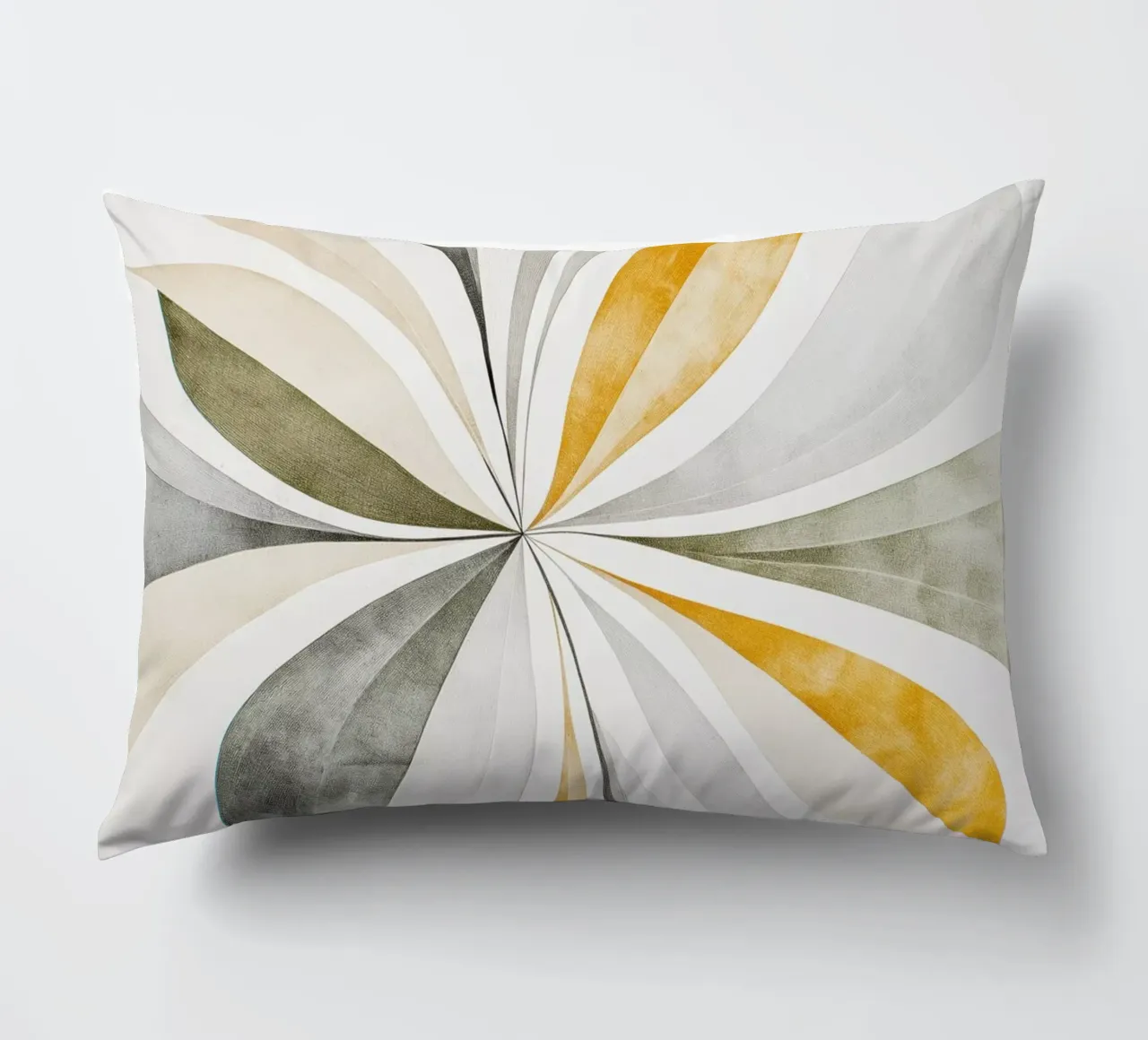 Blume abstrakt Kissen von Imagine