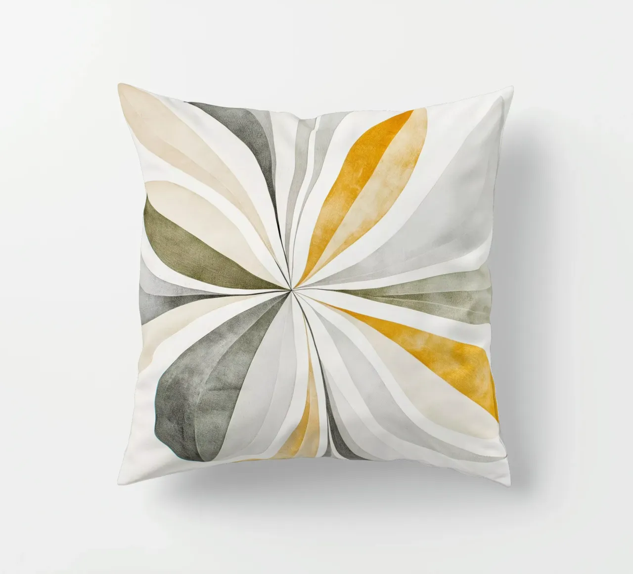 Blume abstrakt Kissen von Imagine