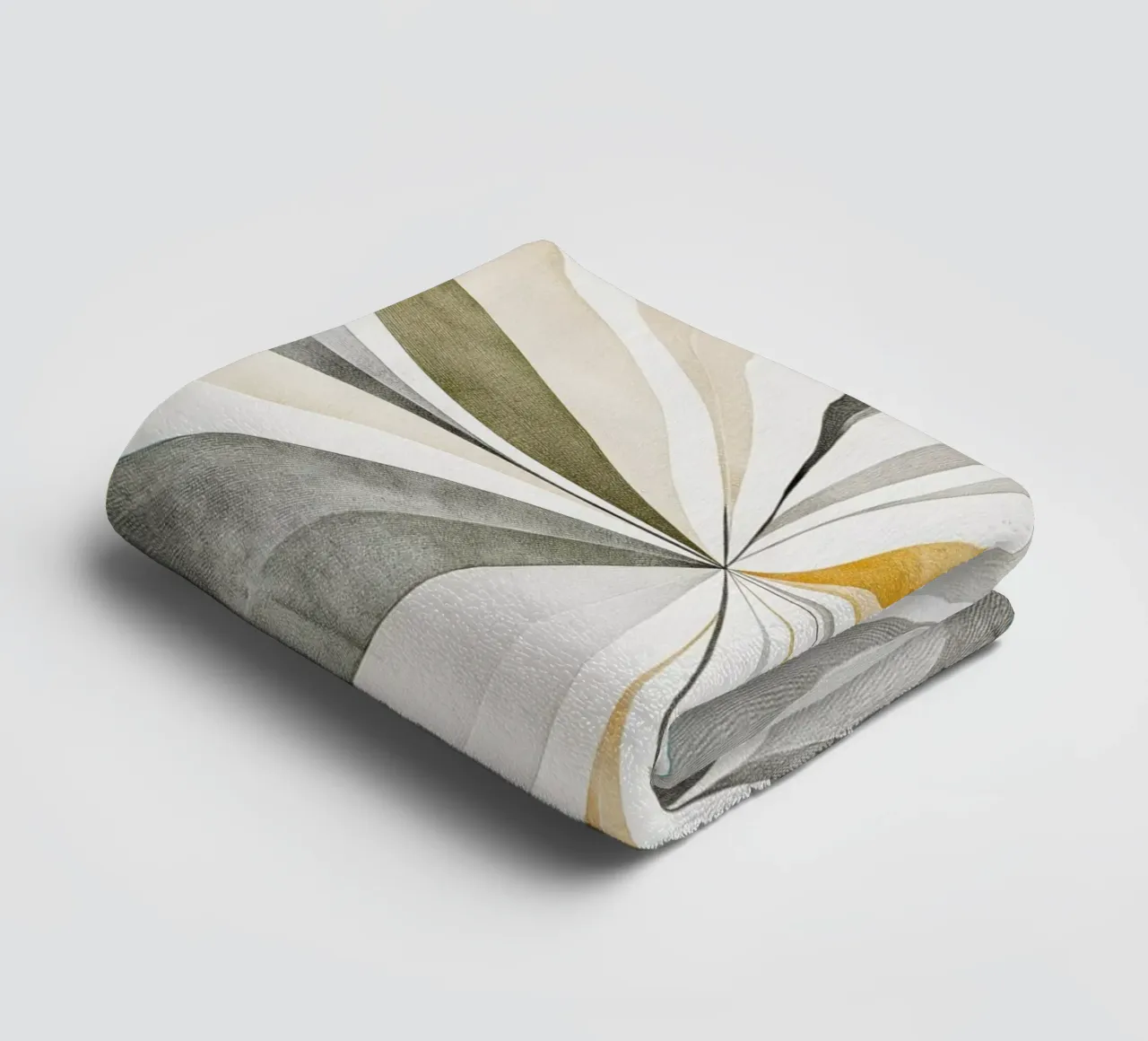 Flower abstract towel by Imagine