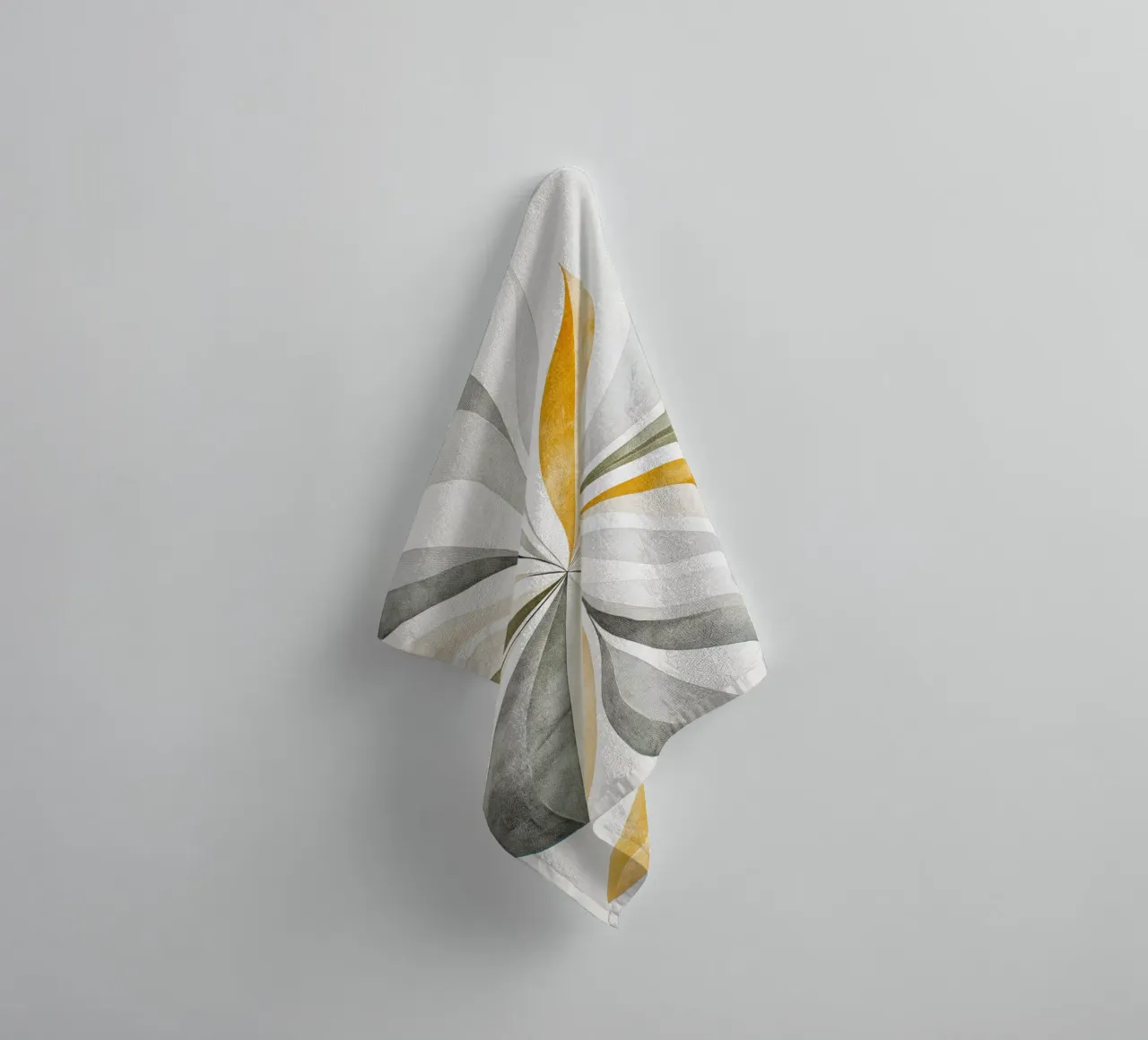 Flower abstract towel by Imagine