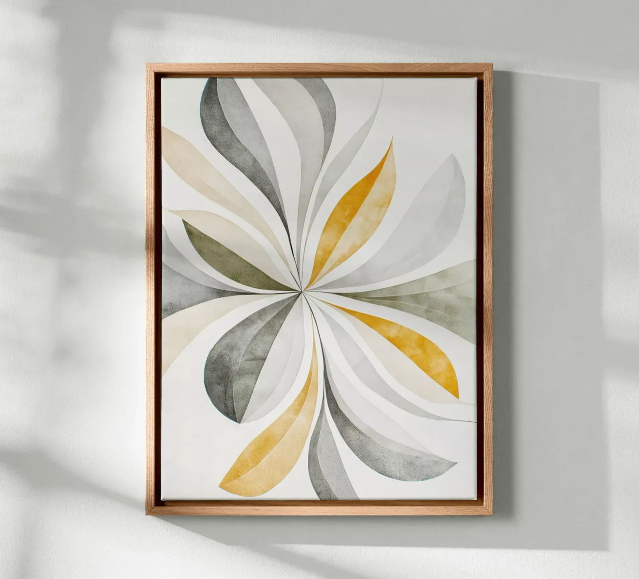 Flower abstract canvas by Imagine
