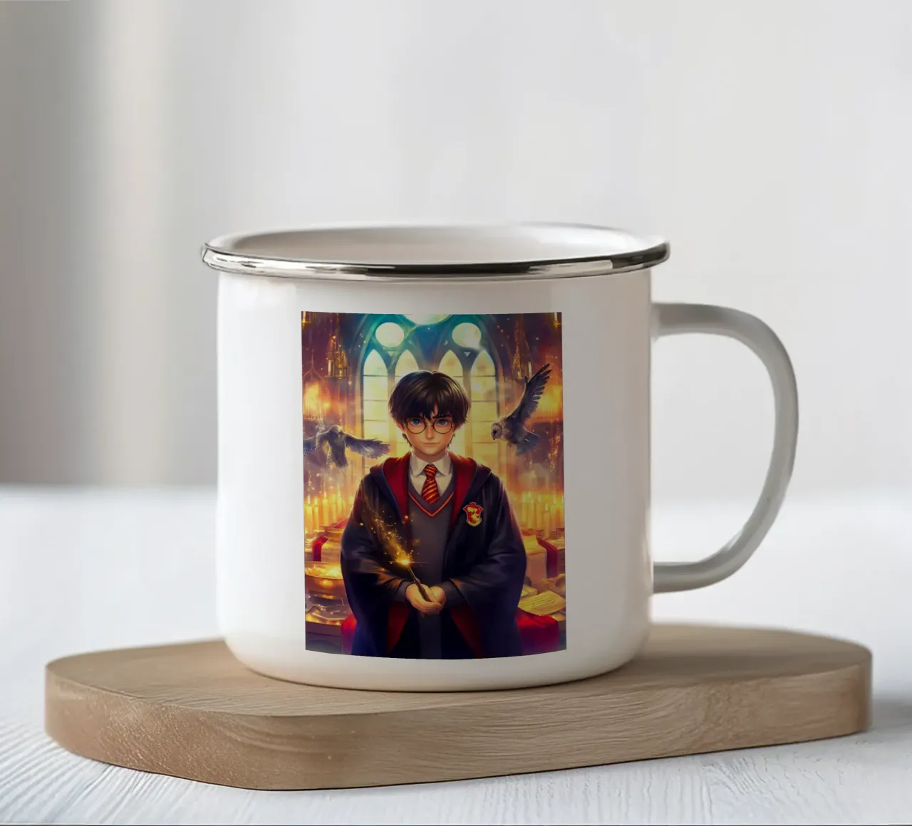 Harry Potter tazza in smalto da Stellar Creative