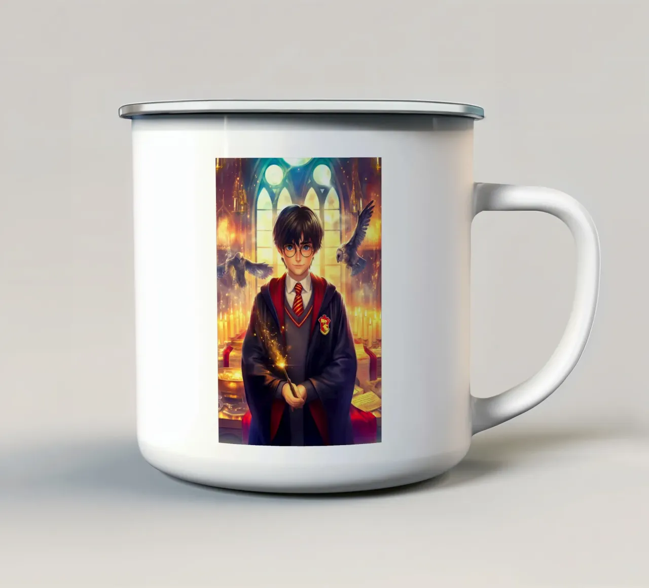 Harry Potter tazza in smalto da Stellar Creative