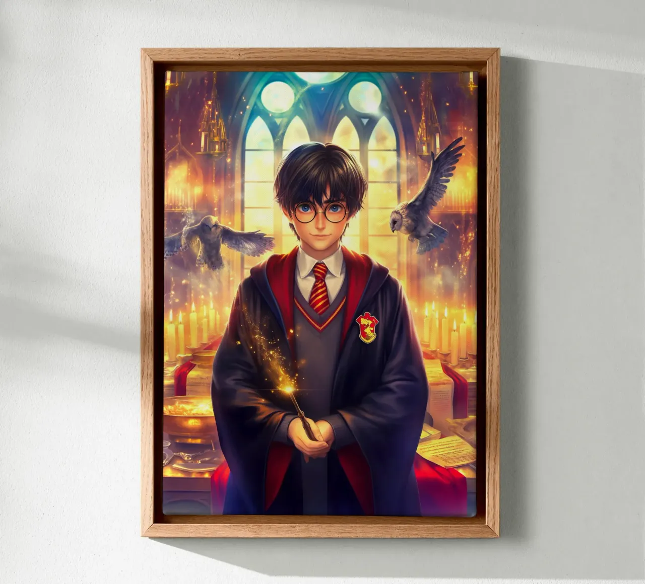 Harry Potter tela con Cornice a cassetta da Stellar Creative
