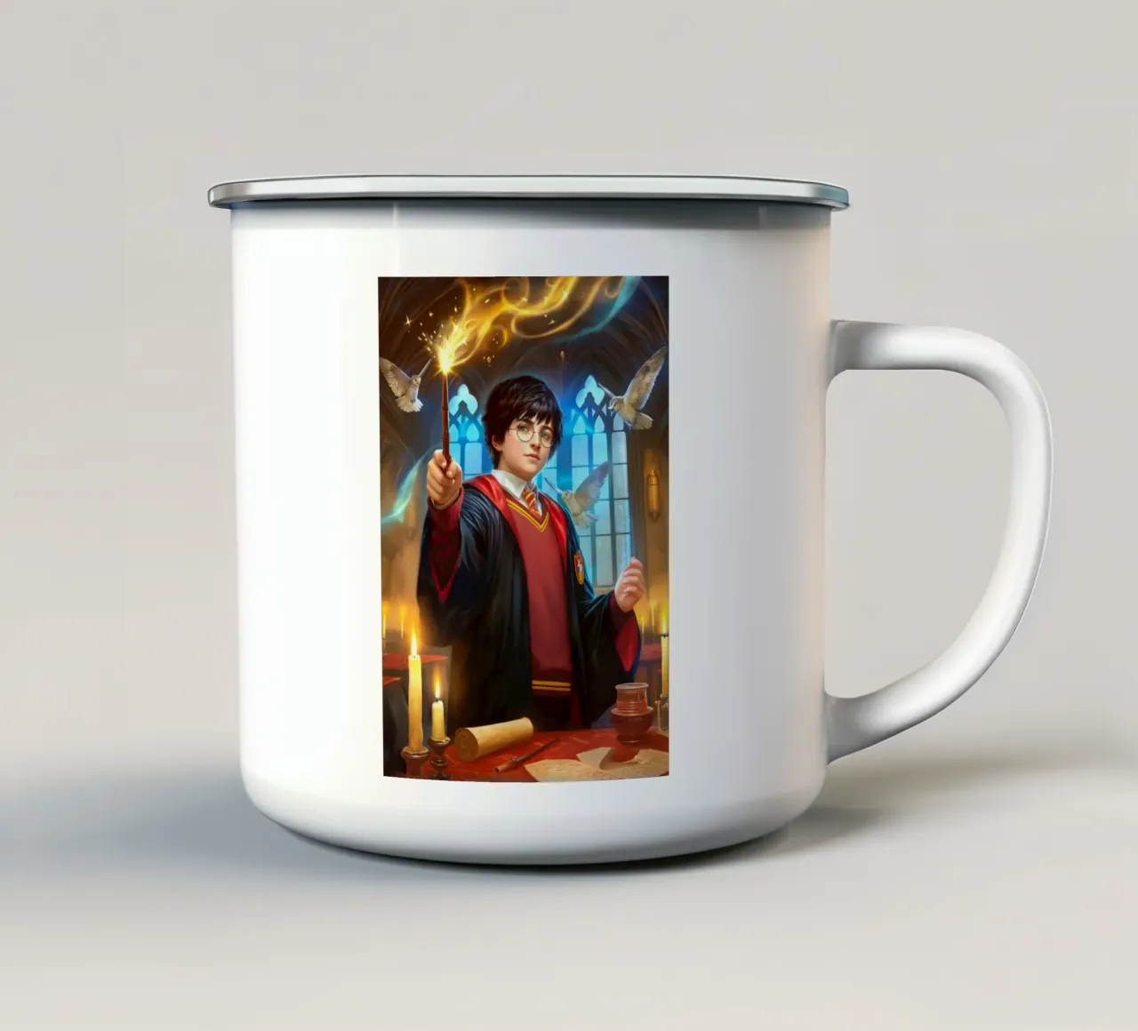 Harry Potter tazza in smalto da Stellar Creative