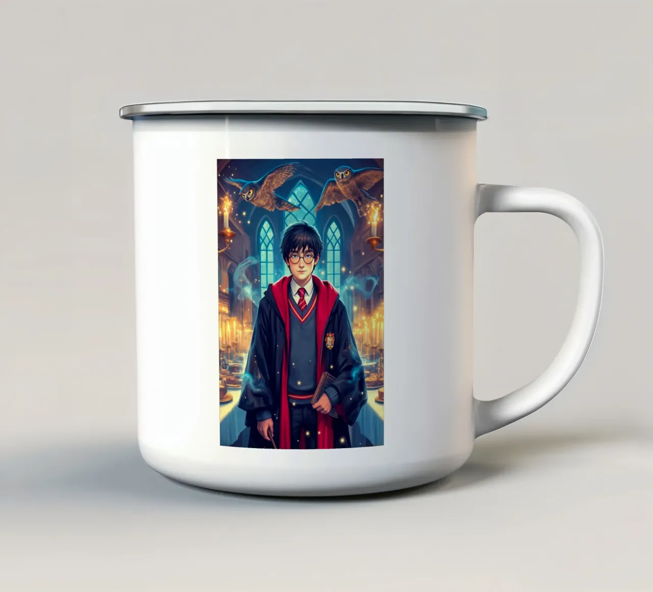 Harry Potter tazza in smalto da Stellar Creative