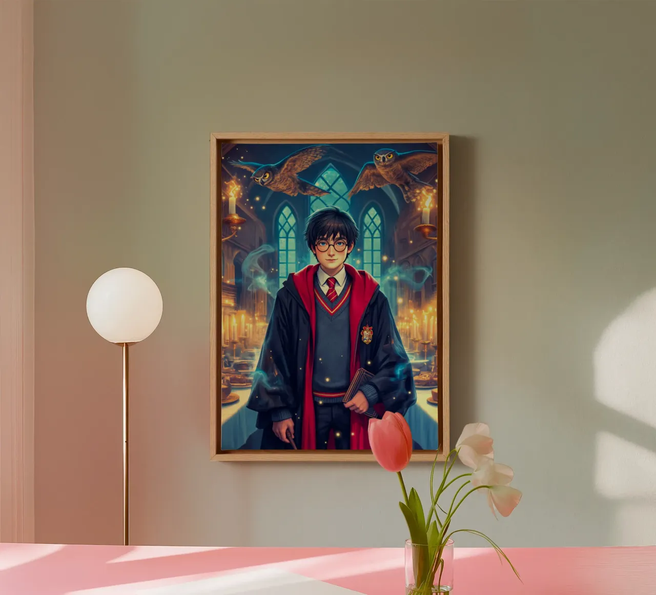 Harry Potter tela con Cornice a cassetta da Stellar Creative