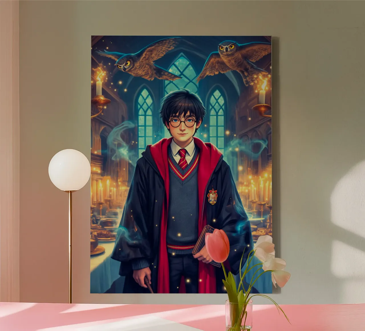 Harry Potter tela con Cornice a cassetta da Stellar Creative