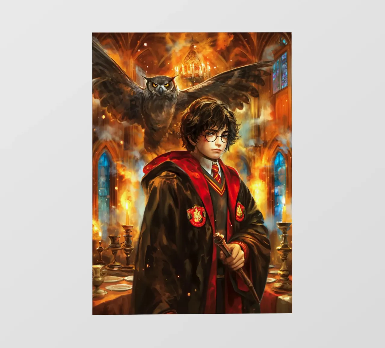 Harry Potter pellicola backlit da Stellar Creative