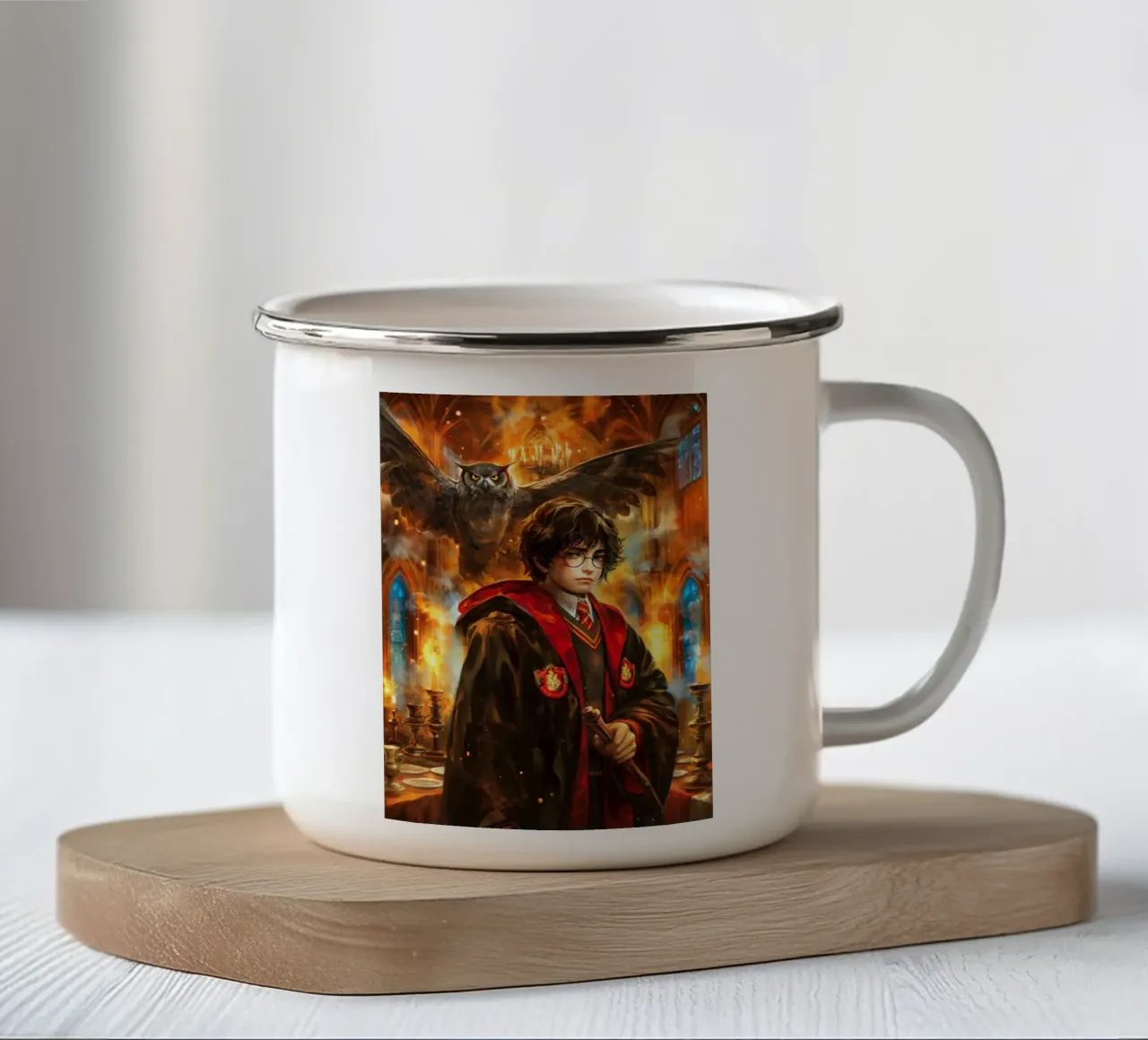 Harry Potter tazza in smalto da Stellar Creative