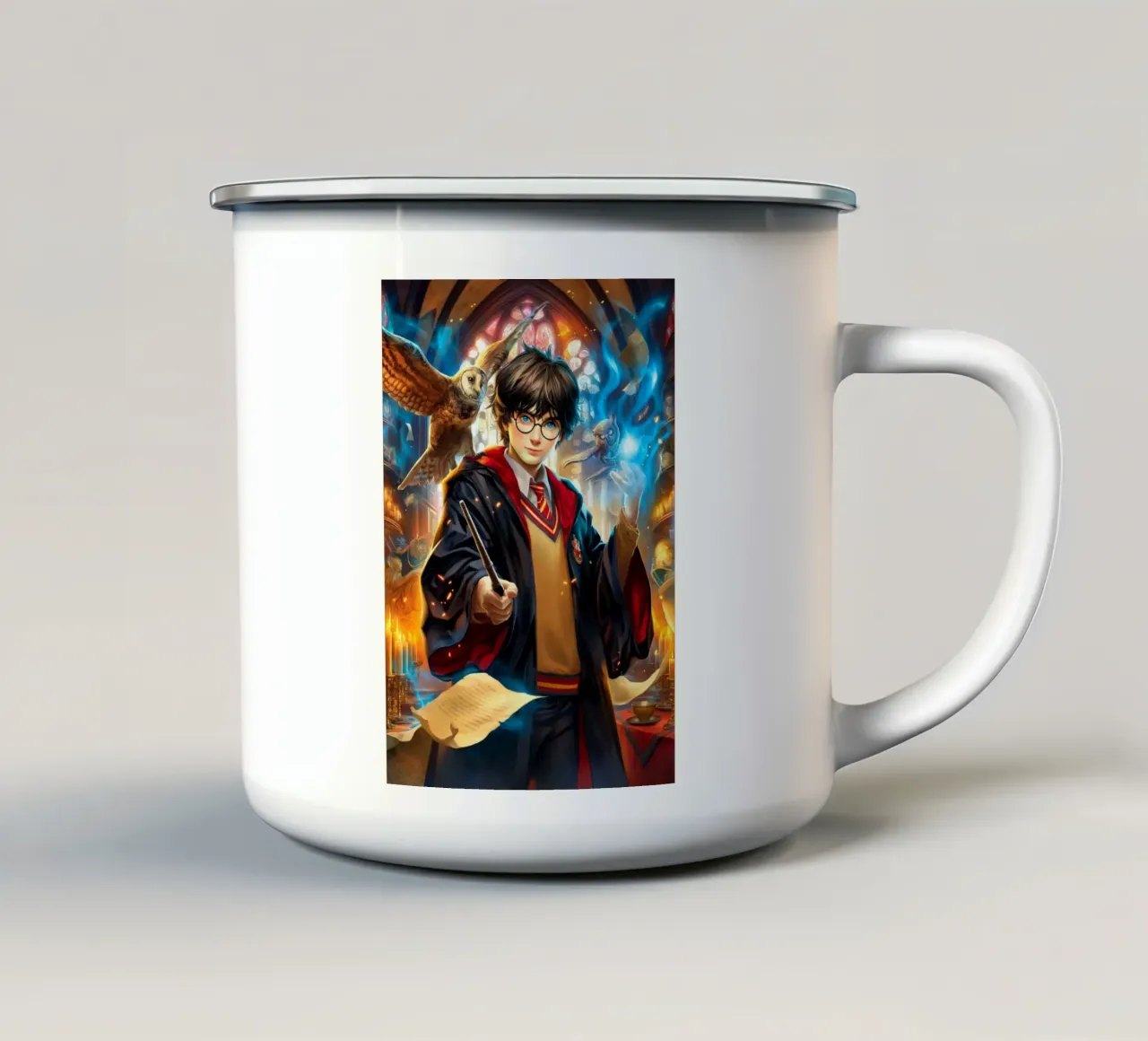 Harry Potter tazza in smalto da Stellar Creative