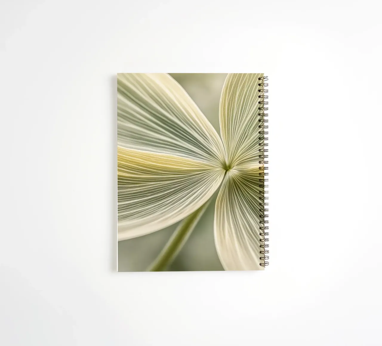 Flower abstract spiral notebook by Imagine