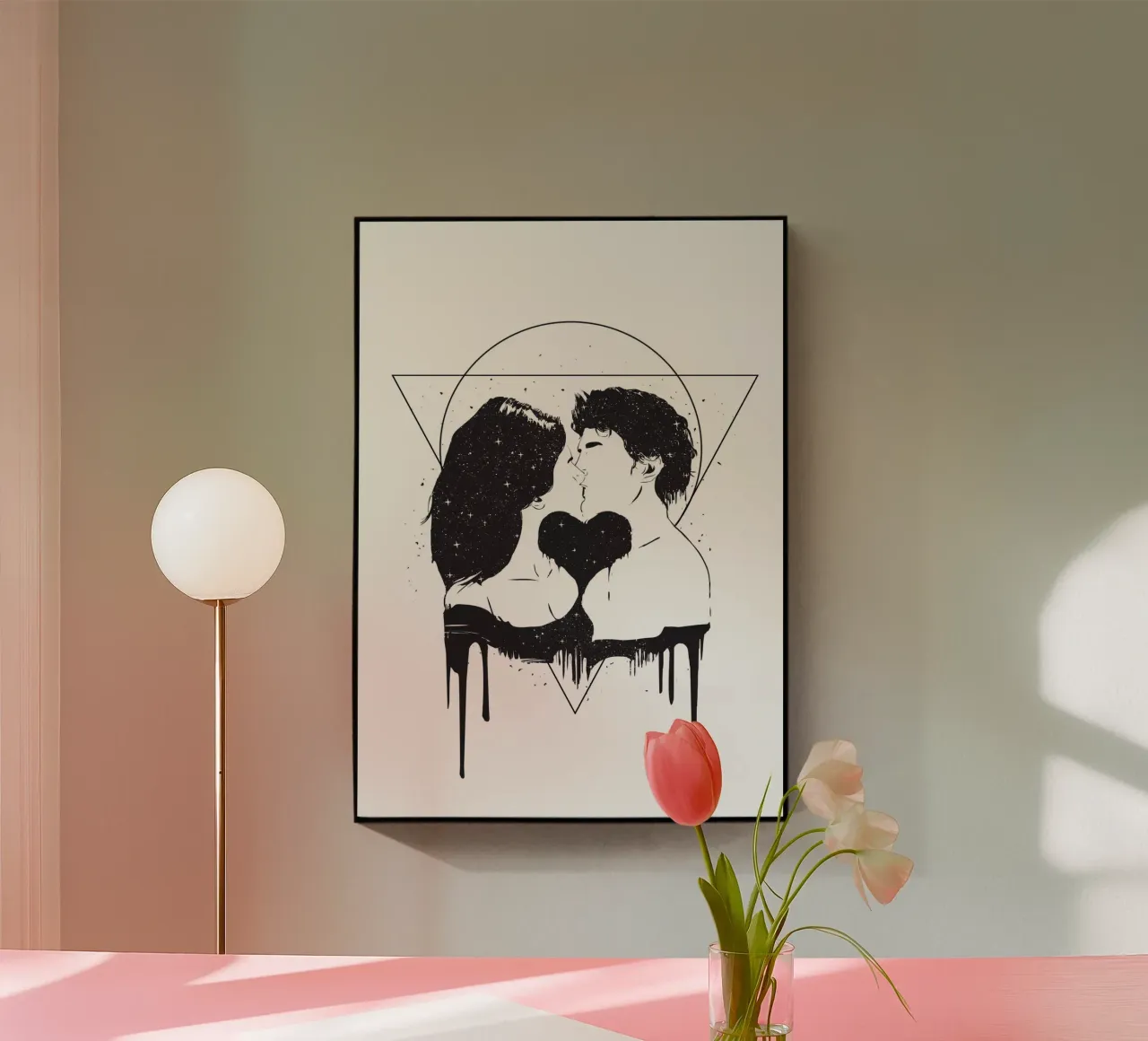 Cosmic love plexiglass da Balazs Solti