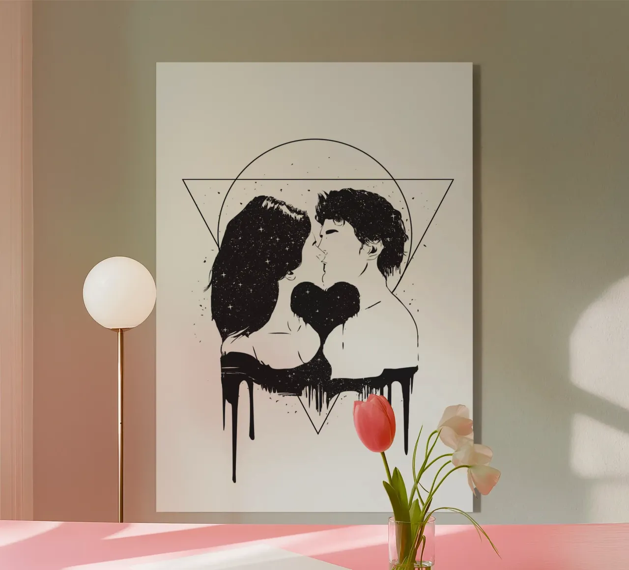 Cosmic love plexiglass da Balazs Solti