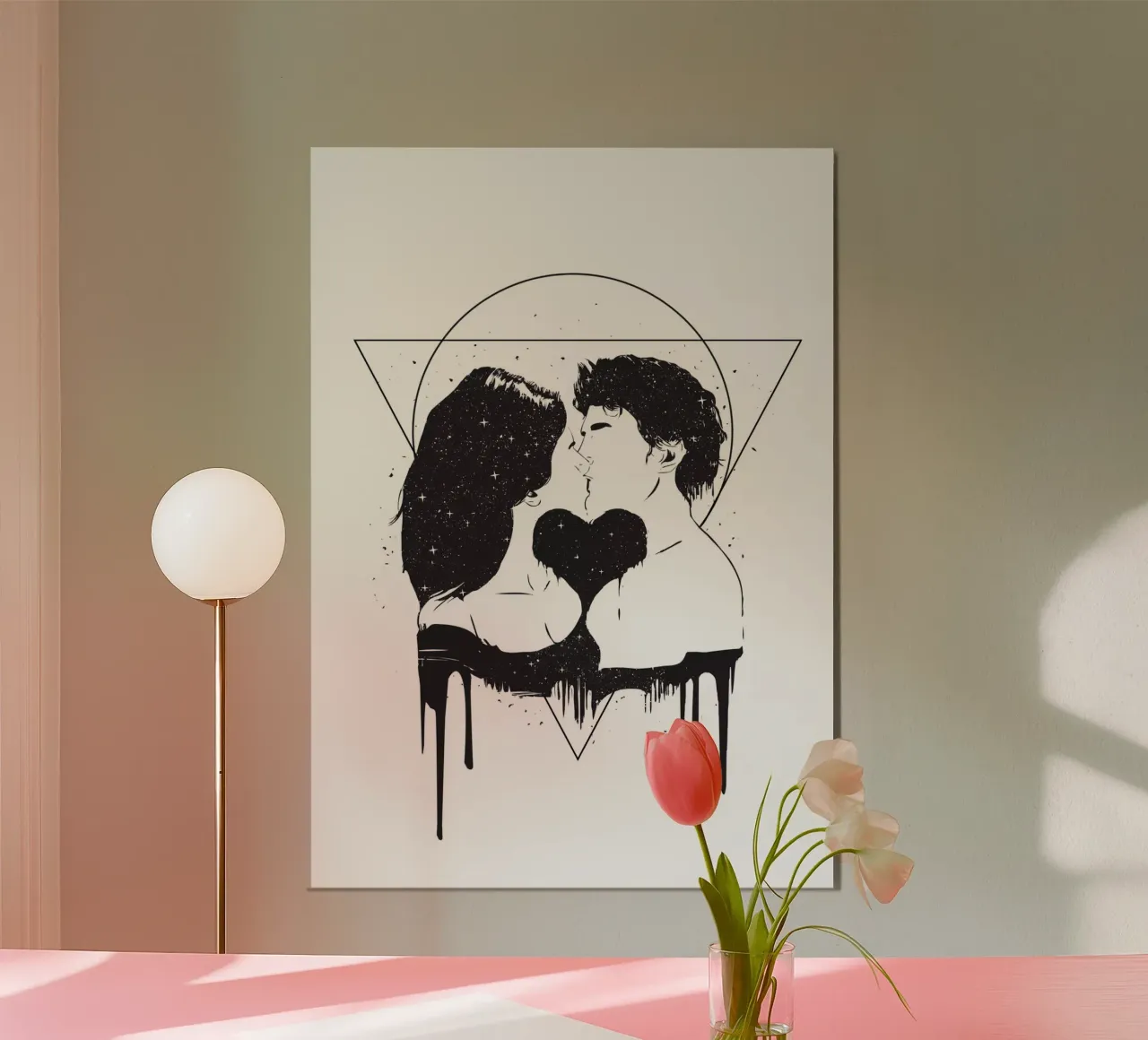 Cosmic love forex plate by Balazs Solti