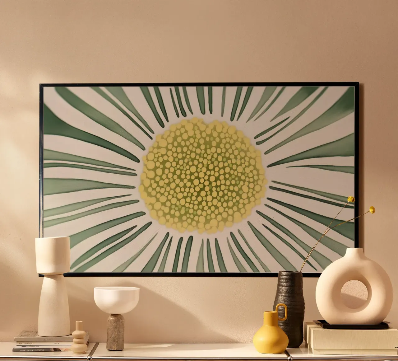 Fiore di margherita poster da Imagine