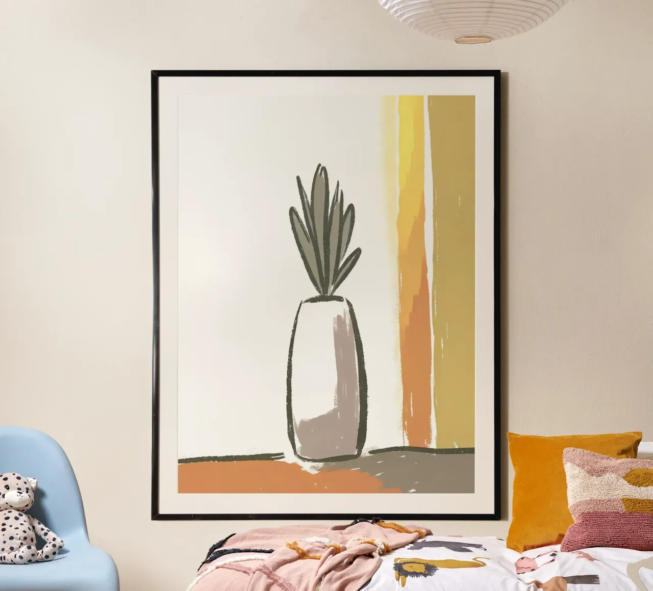 Vaso di cactus poster da PREKETEWE