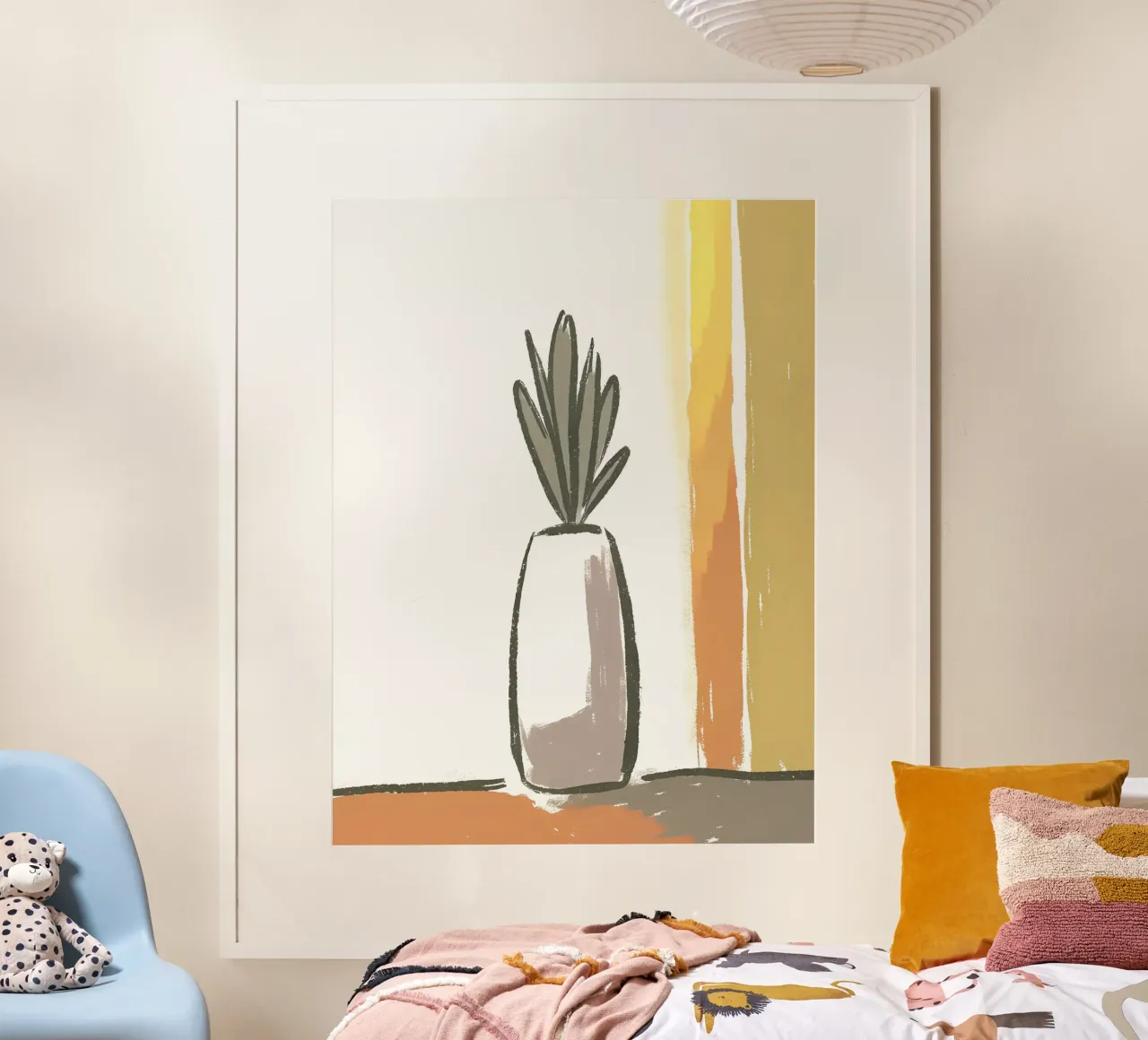 Vaso di cactus poster da PREKETEWE