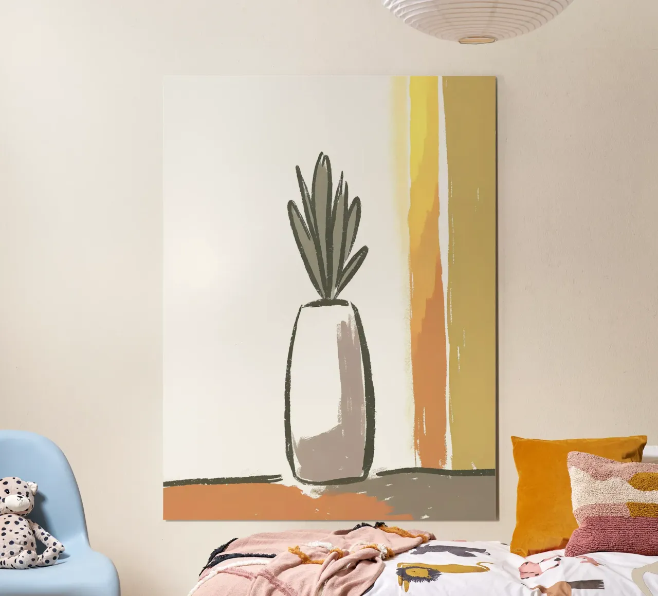 Vaso di cactus poster da PREKETEWE