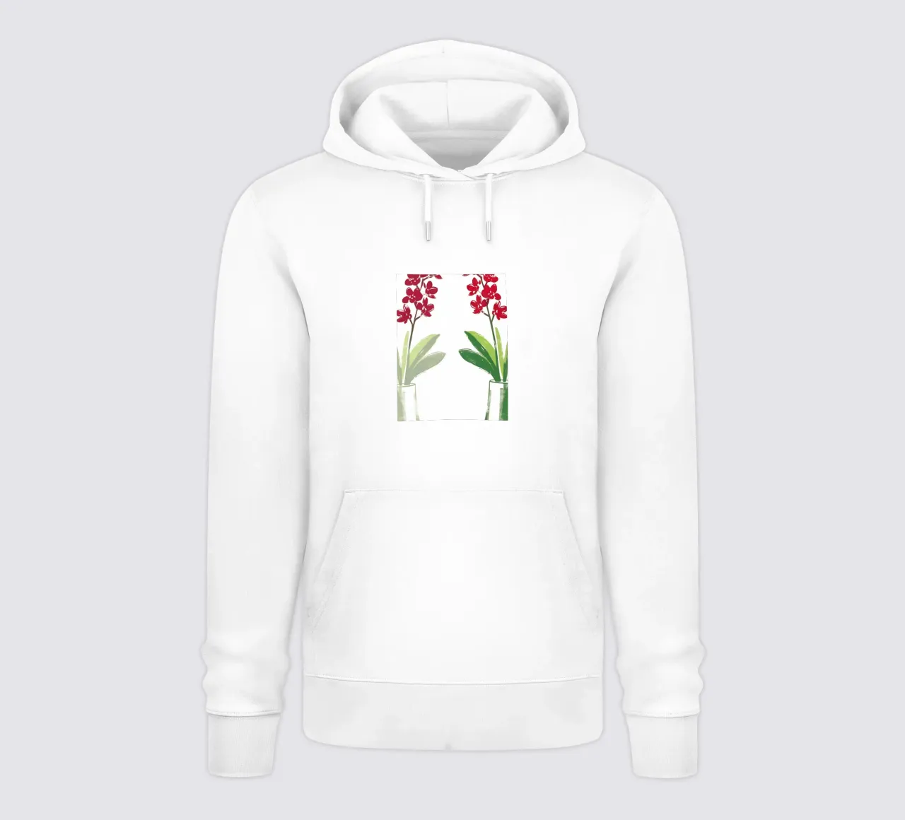 Fiore di orchidea felpa con cappuccio da PREKETEWE