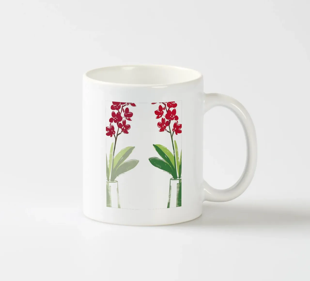 Fiore di orchidea tazza in ceramica da PREKETEWE