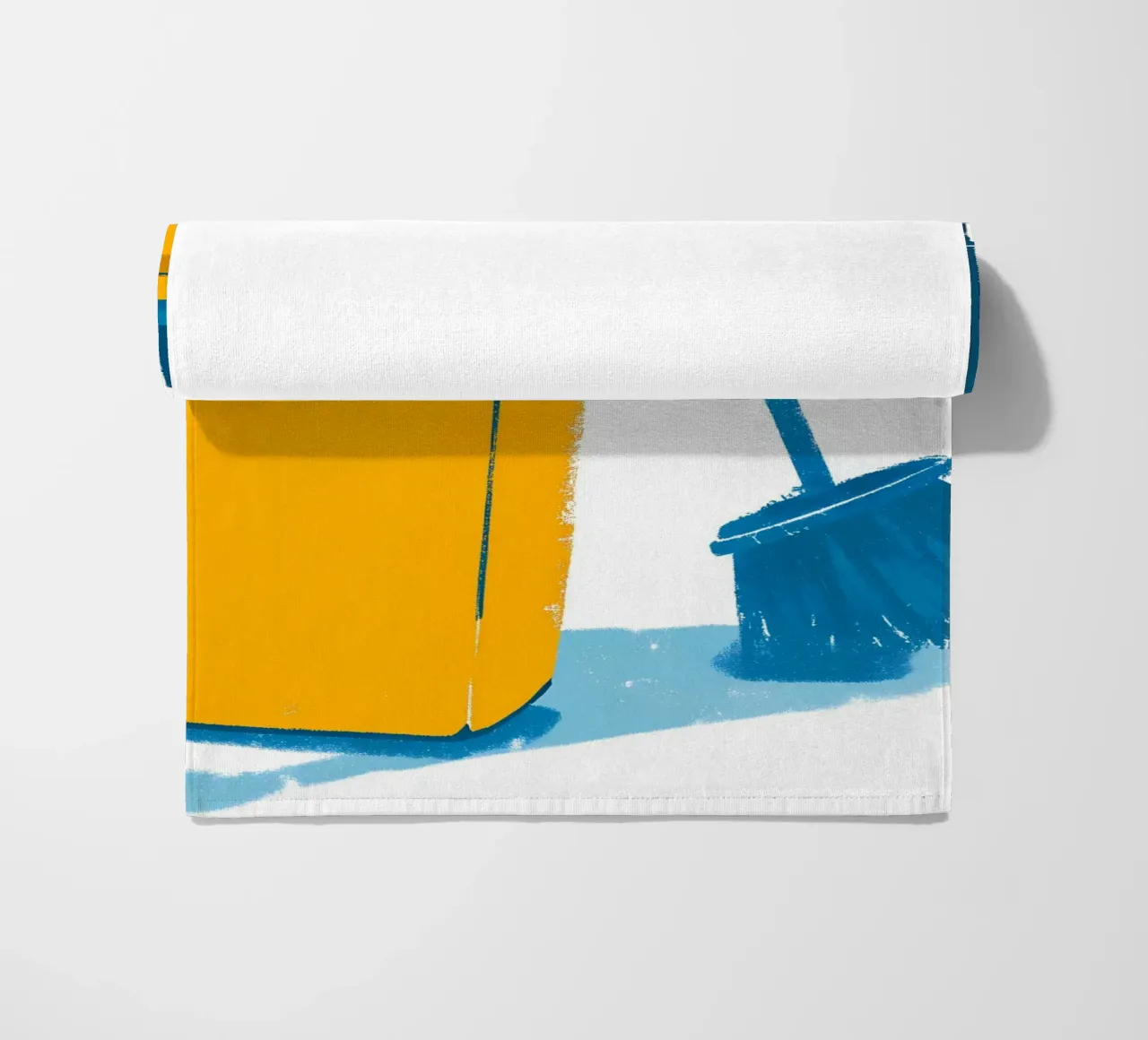 Cestino e scopa telo mare da PREKETEWE