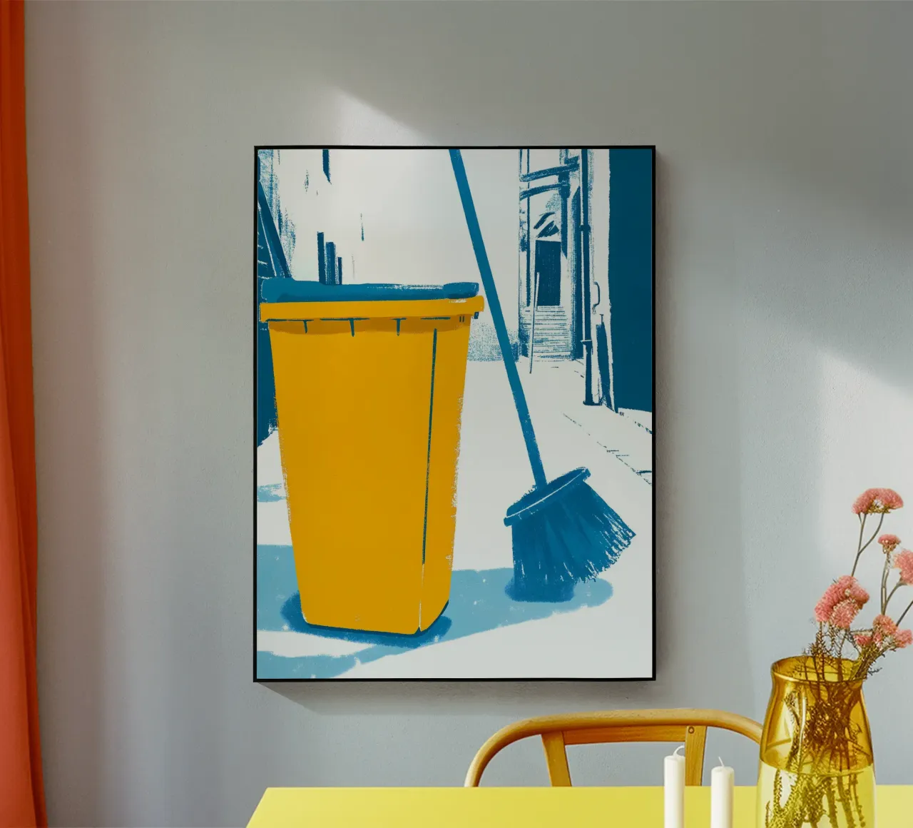 Cestino e scopa plexiglass da PREKETEWE