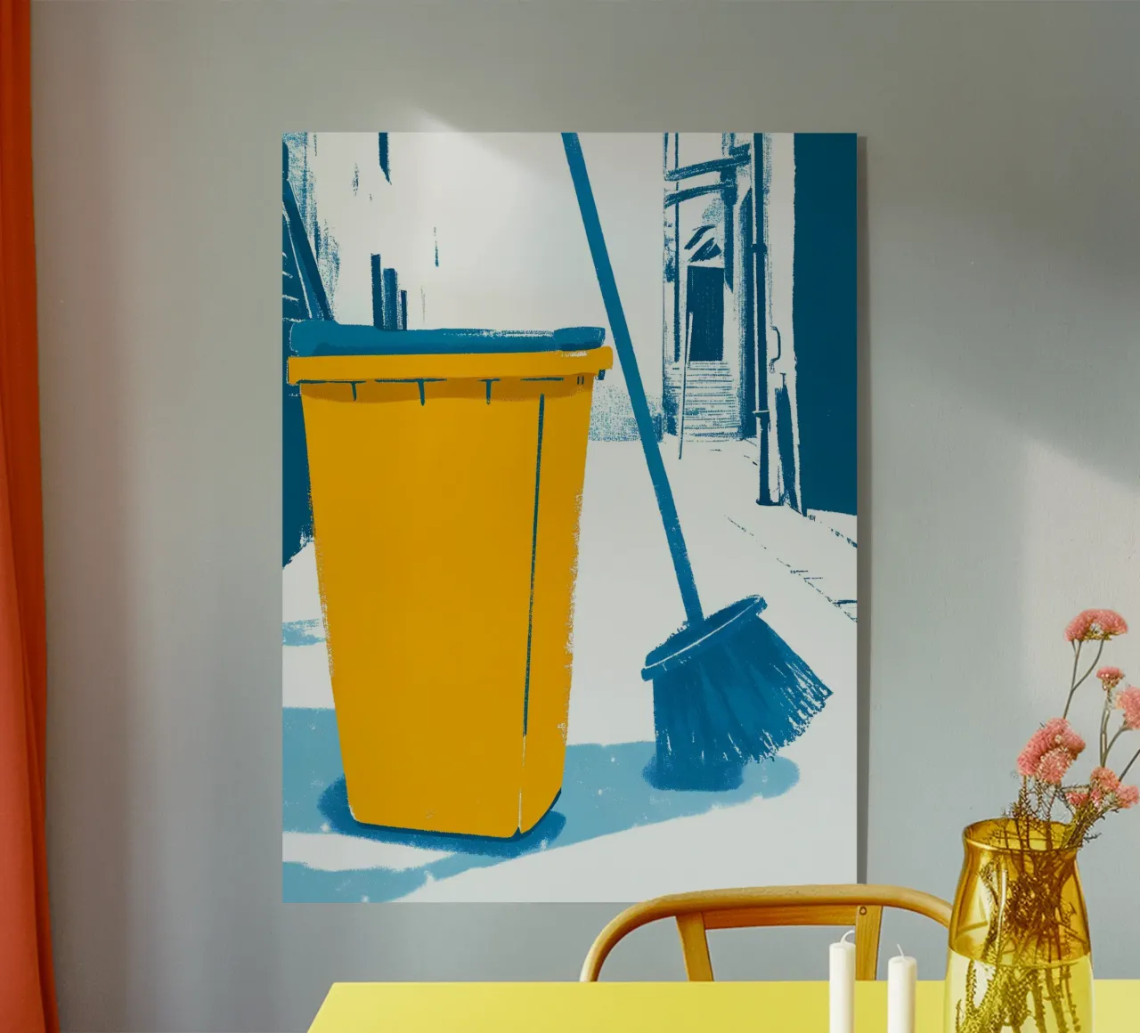 Cestino e scopa plexiglass da PREKETEWE