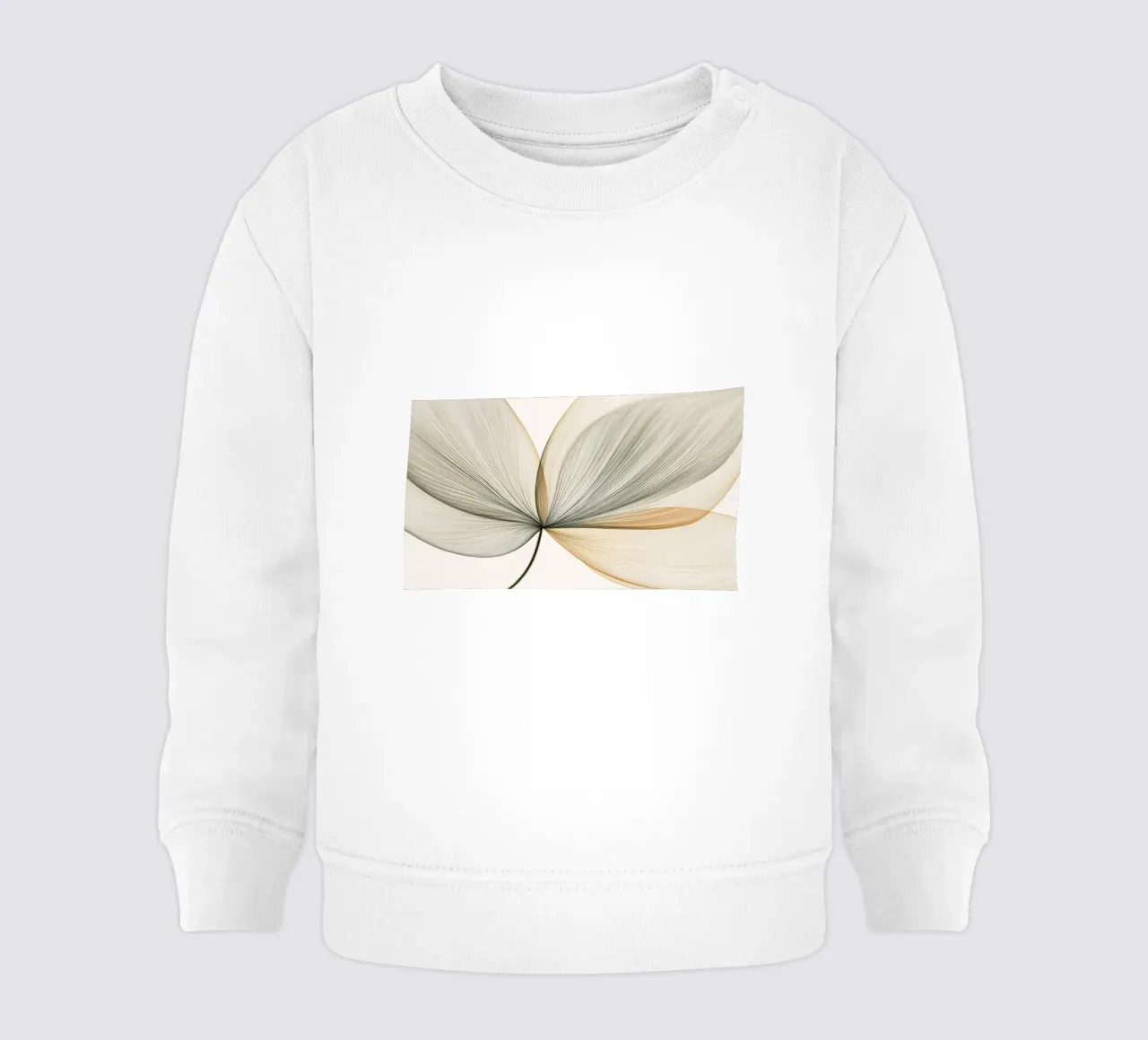 Fiore astratto felpa neonato da Imagine