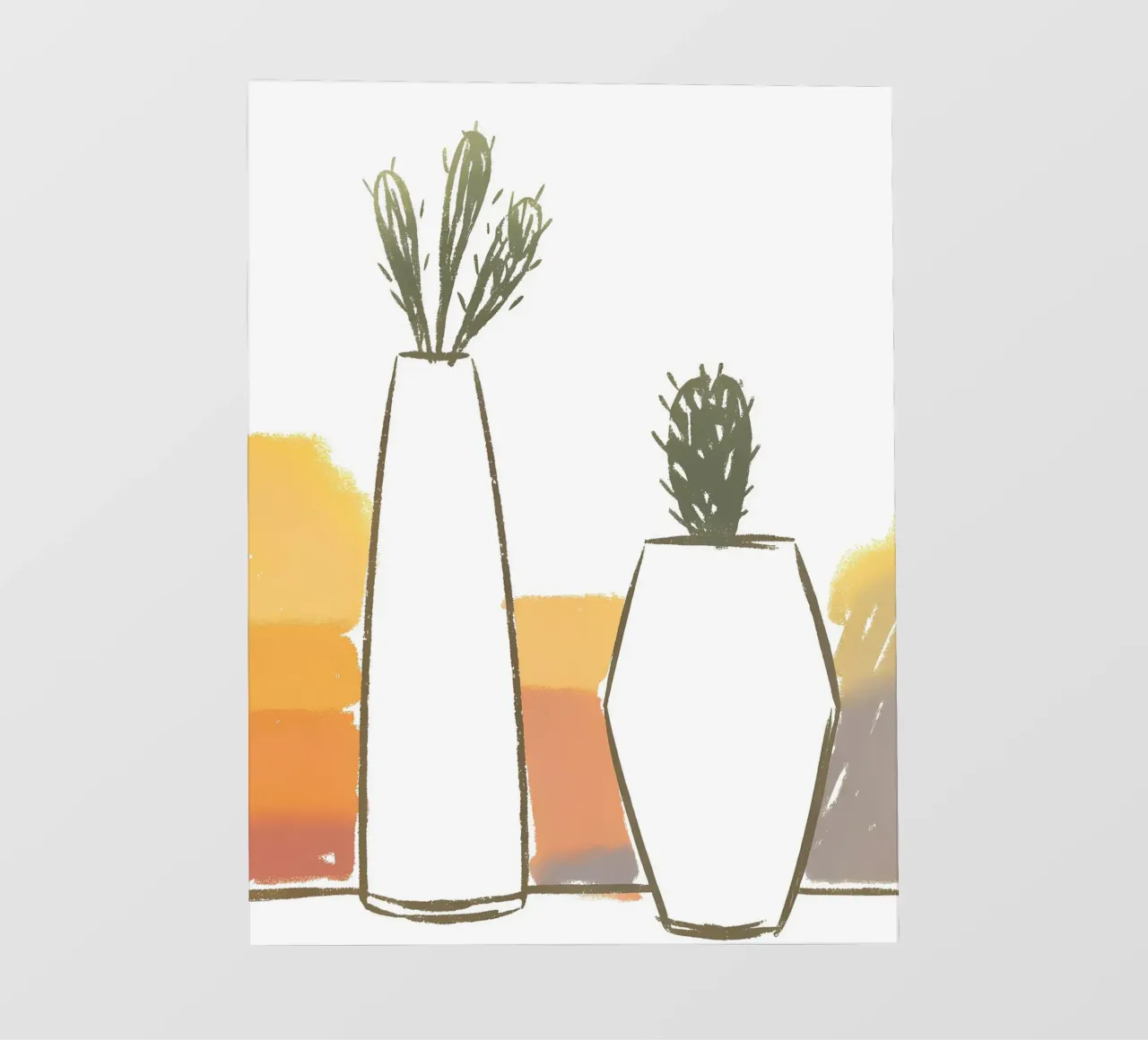 Due vasi di cactus telo in pvc da PREKETEWE