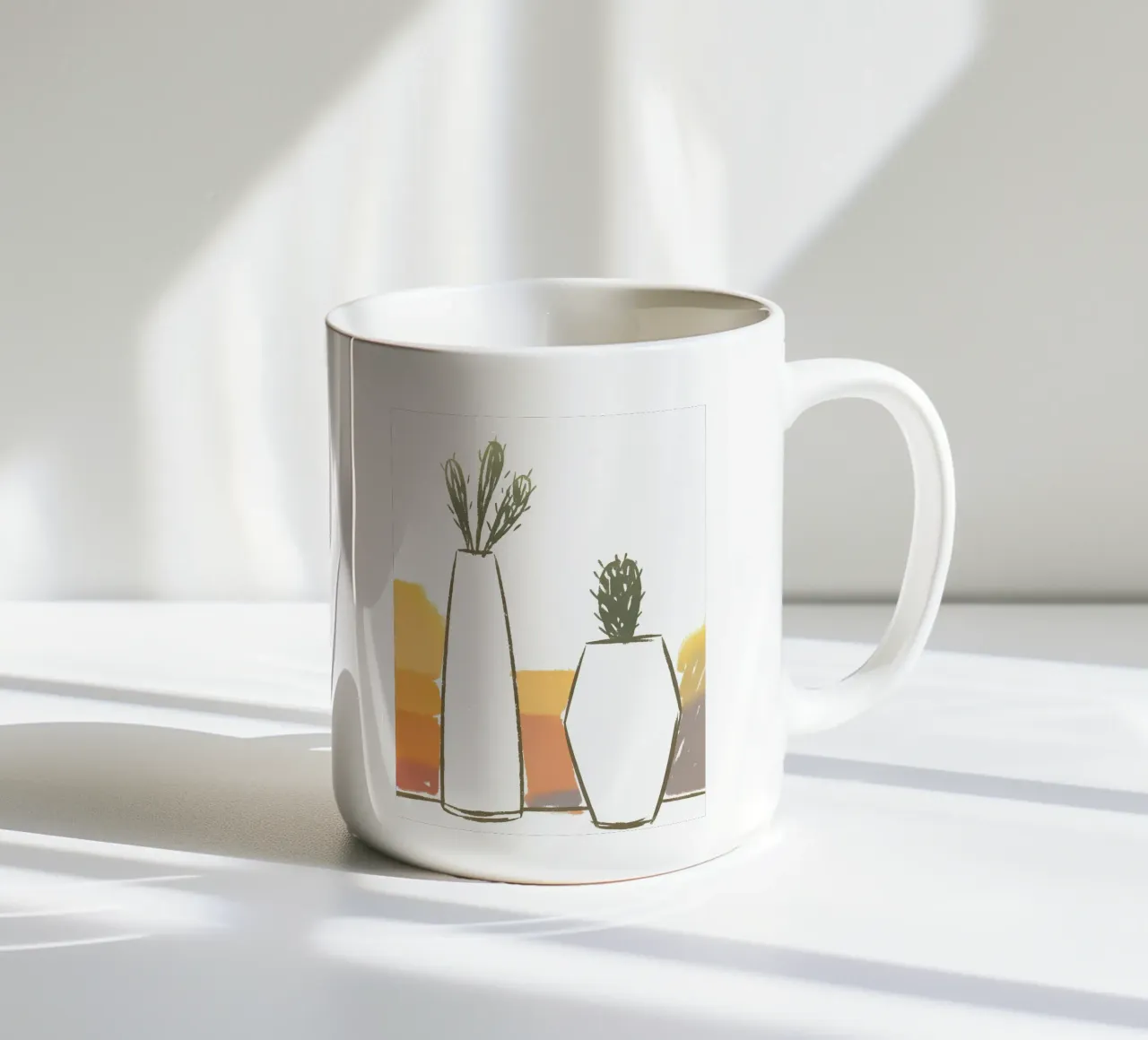 Due vasi di cactus tazza in ceramica da PREKETEWE