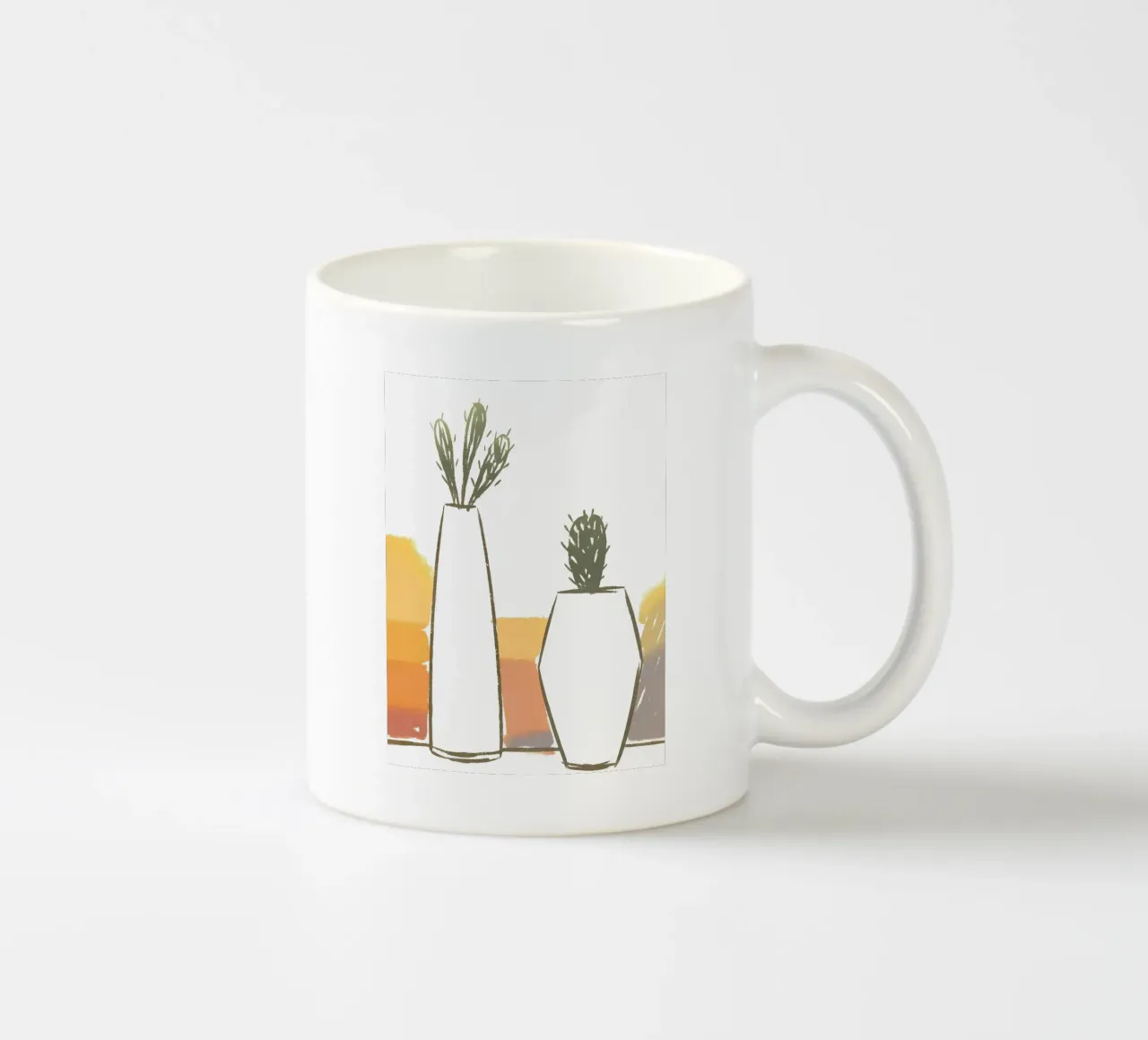 Due vasi di cactus tazza in ceramica da PREKETEWE