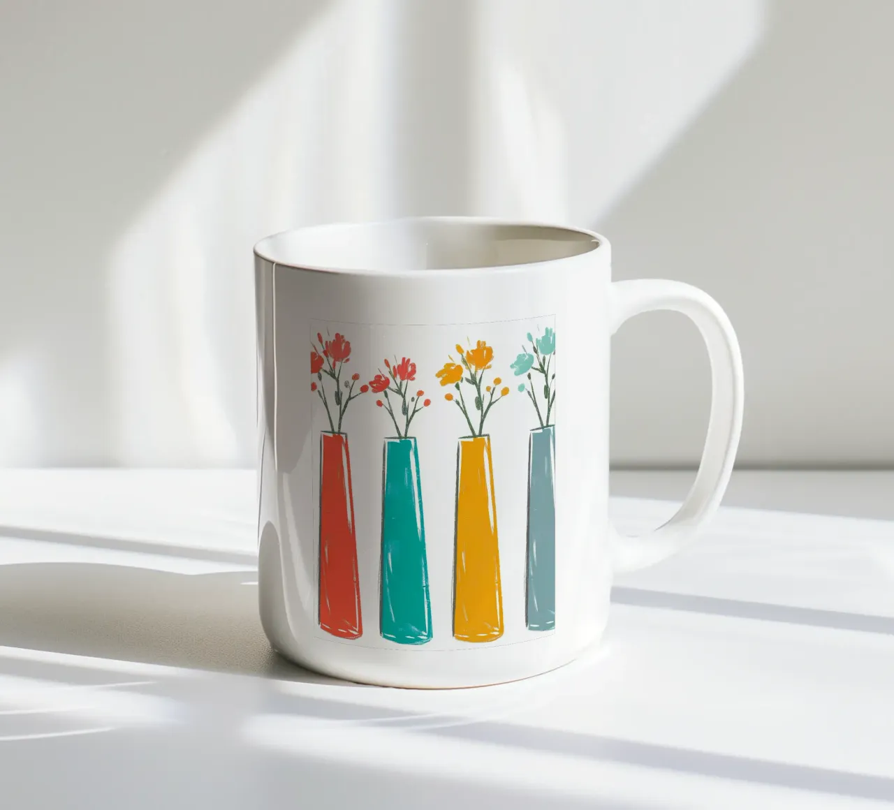 Quattro vasi di fiori tazza in ceramica da PREKETEWE