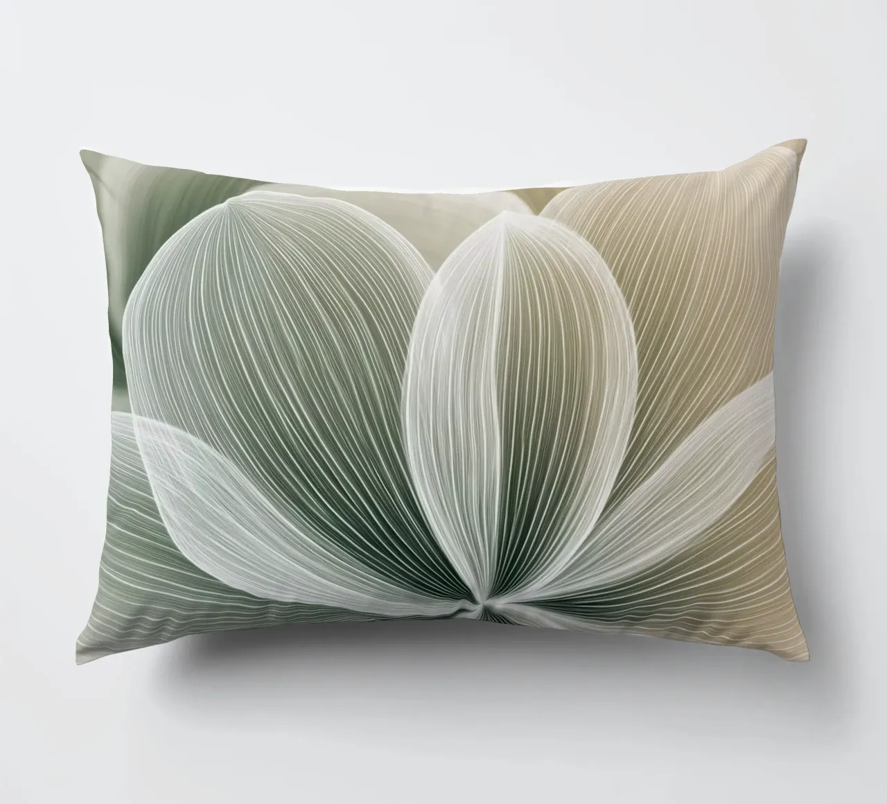 Flower abstract decorative cushion by Imagine