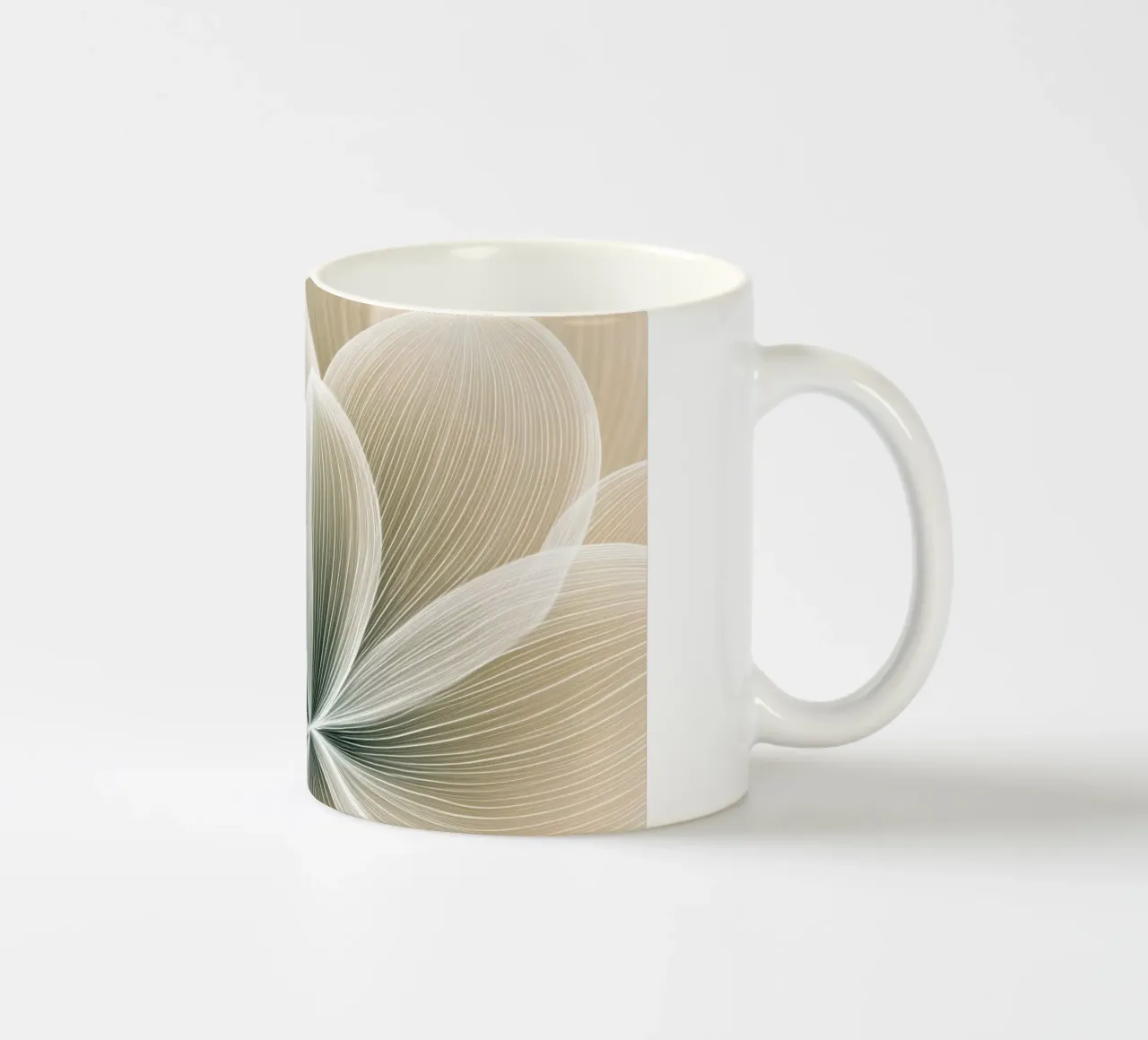 Fiore astratto tazza in ceramica da Imagine