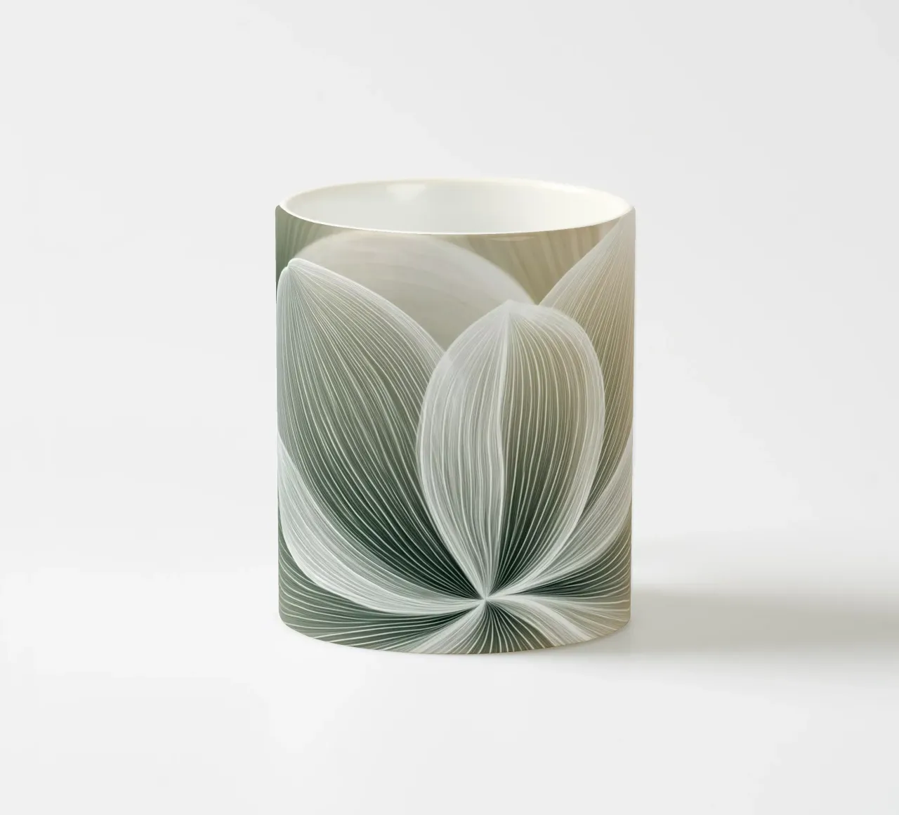 Fiore astratto tazza in ceramica da Imagine