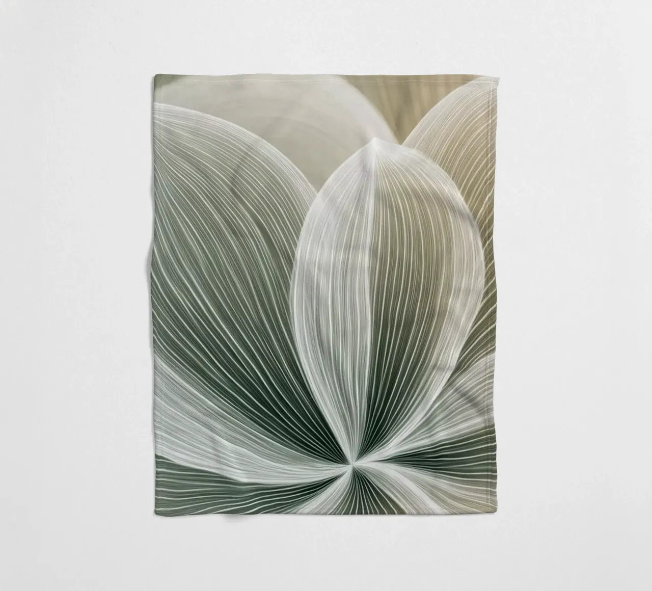 Flower abstract fleece blanket by Imagine