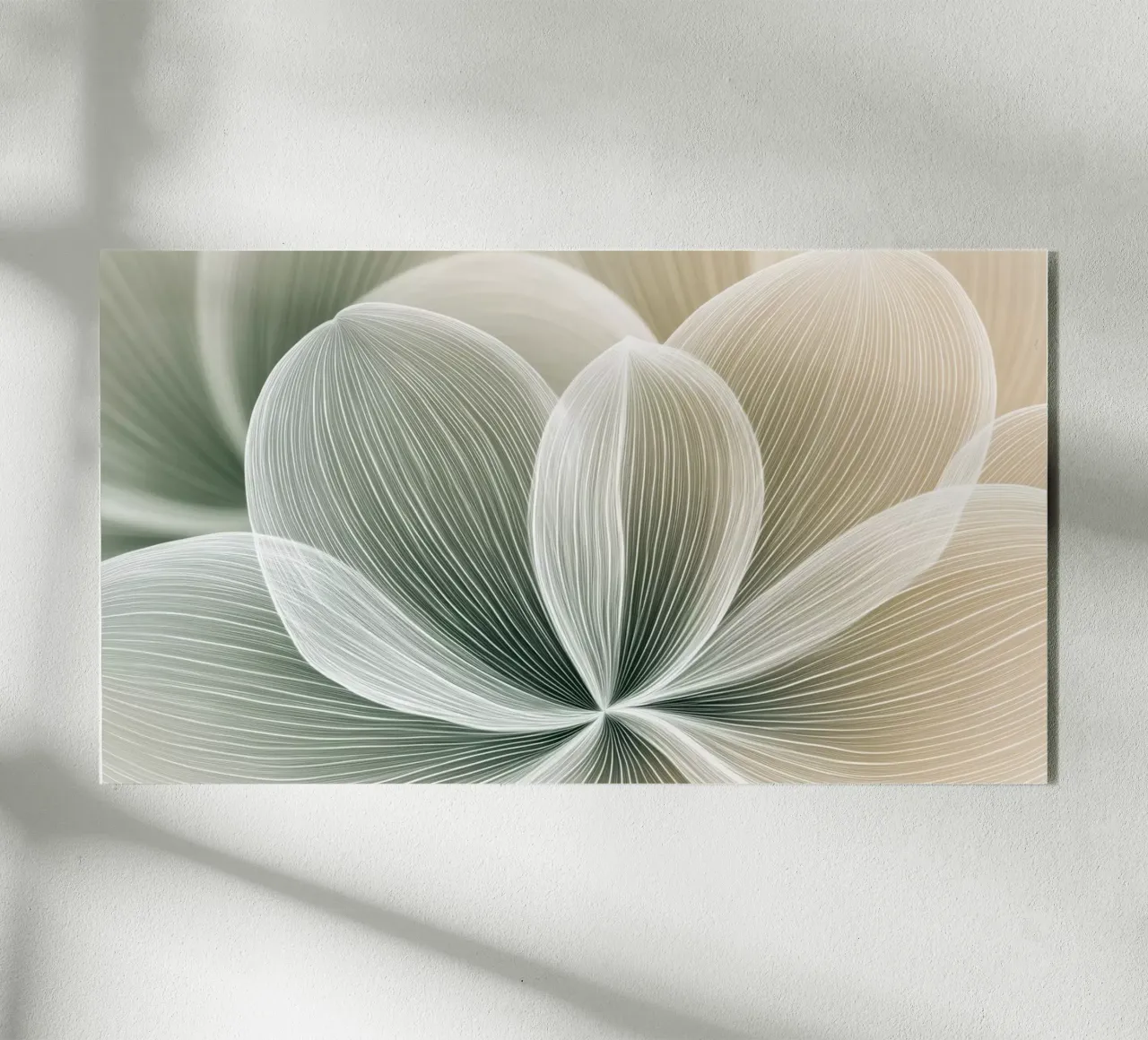 Fleur abstraite plexiglas de Imagine