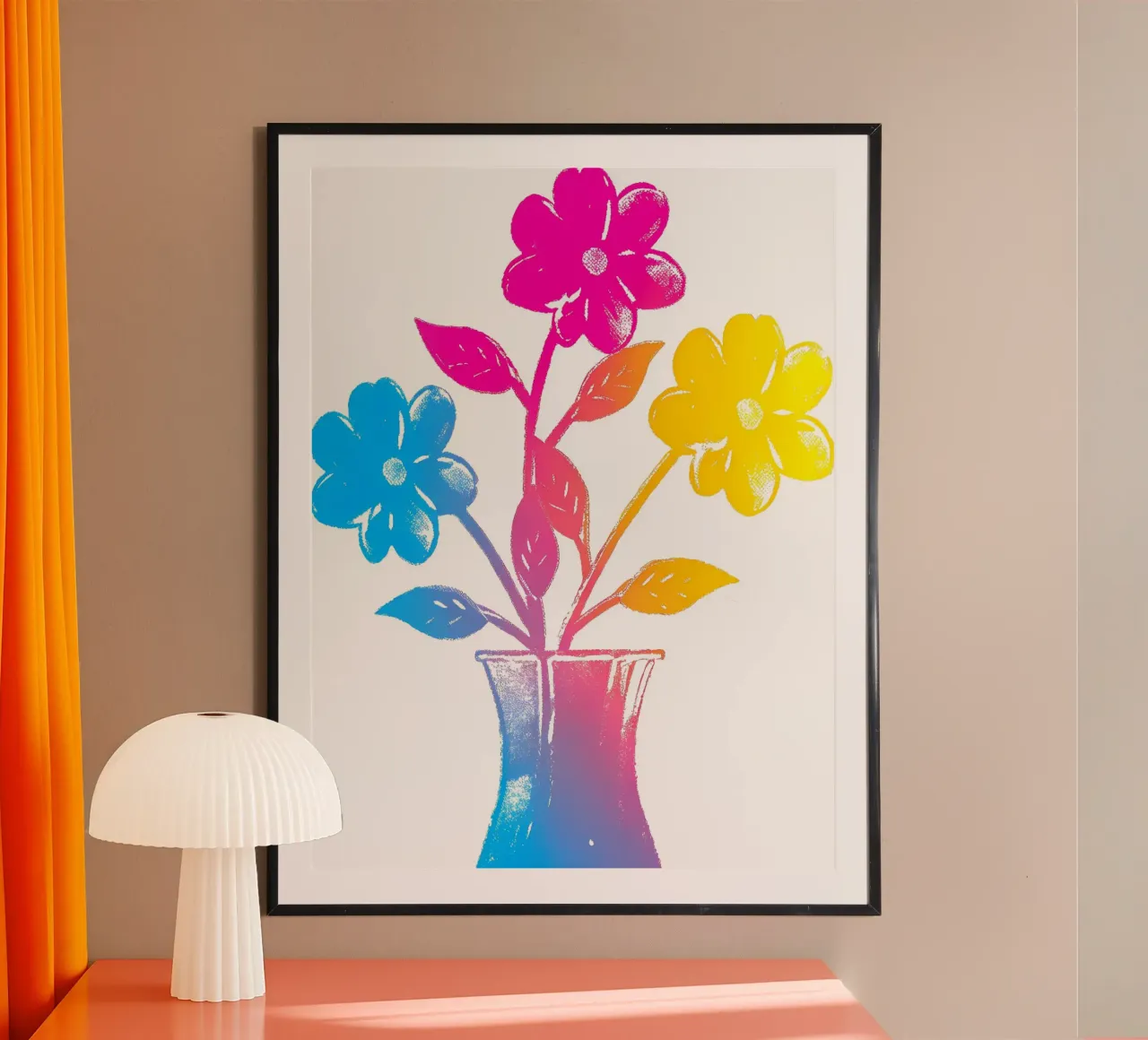 Margherite colorate poster da PREKETEWE