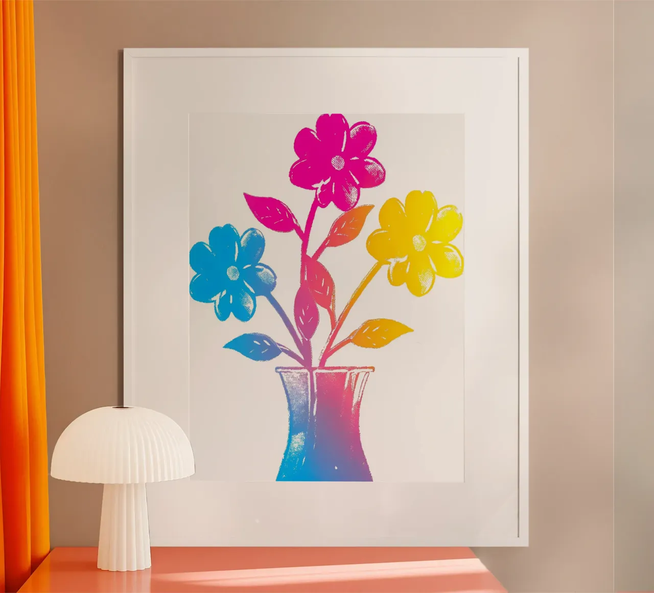Margherite colorate poster da PREKETEWE