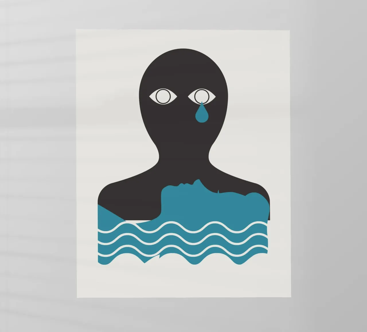 Sadness and sorrow pellicola backlit da Little Dean